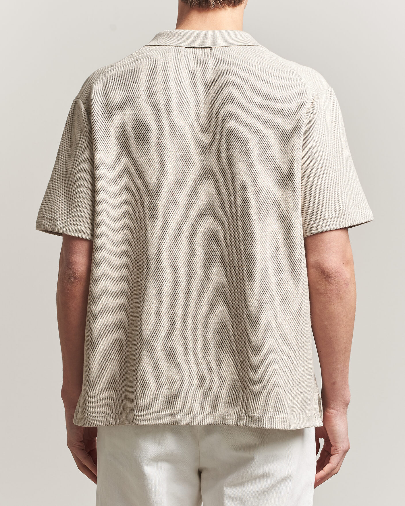 Homme | Chemises | Polo Ralph Lauren | Textured Camp Collar Cardigan Light Walnut Brown