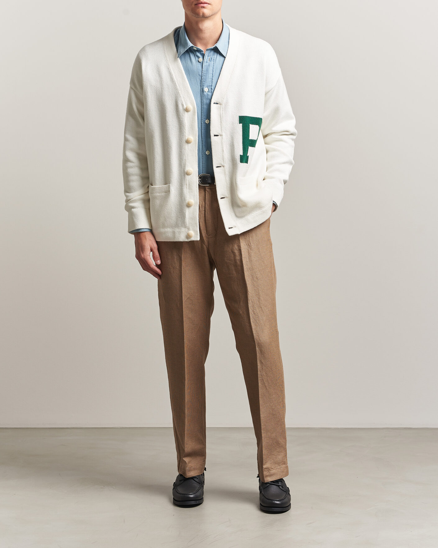 Homme | Pulls Et Tricots | Polo Ralph Lauren | P Cardigan Cream Combo