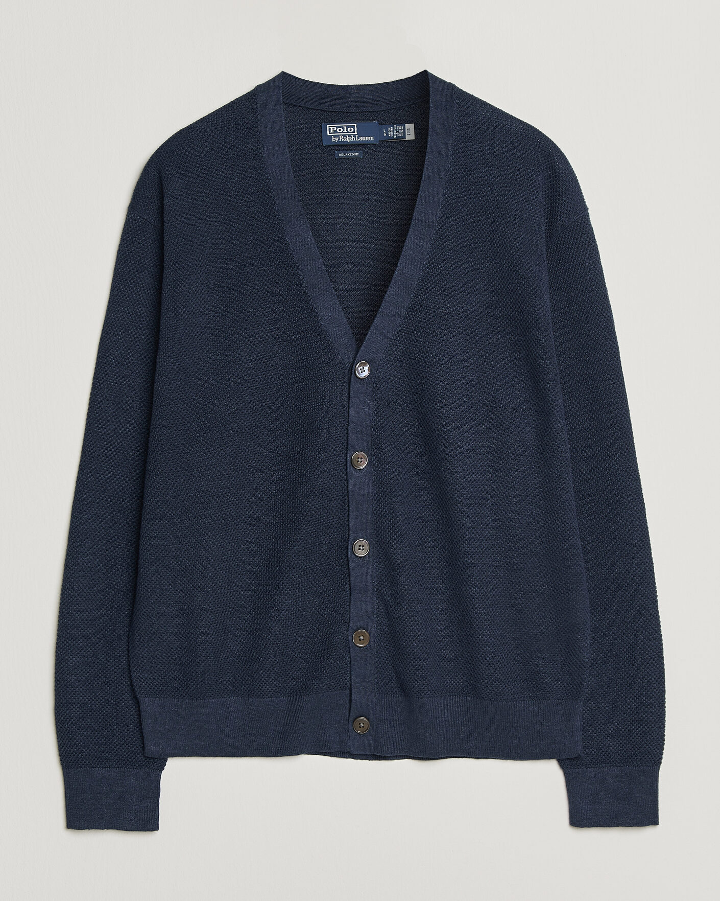 Homme | Pulls Et Tricots | Polo Ralph Lauren | Linen Cardigan Newport Navy