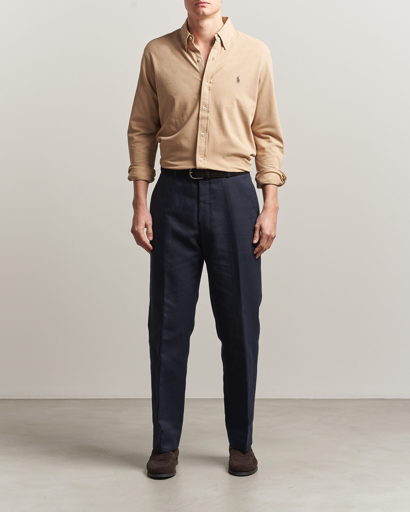 Homme | Chemises | Polo Ralph Lauren | Featherweight Mesh Shirt Vintage Khaki