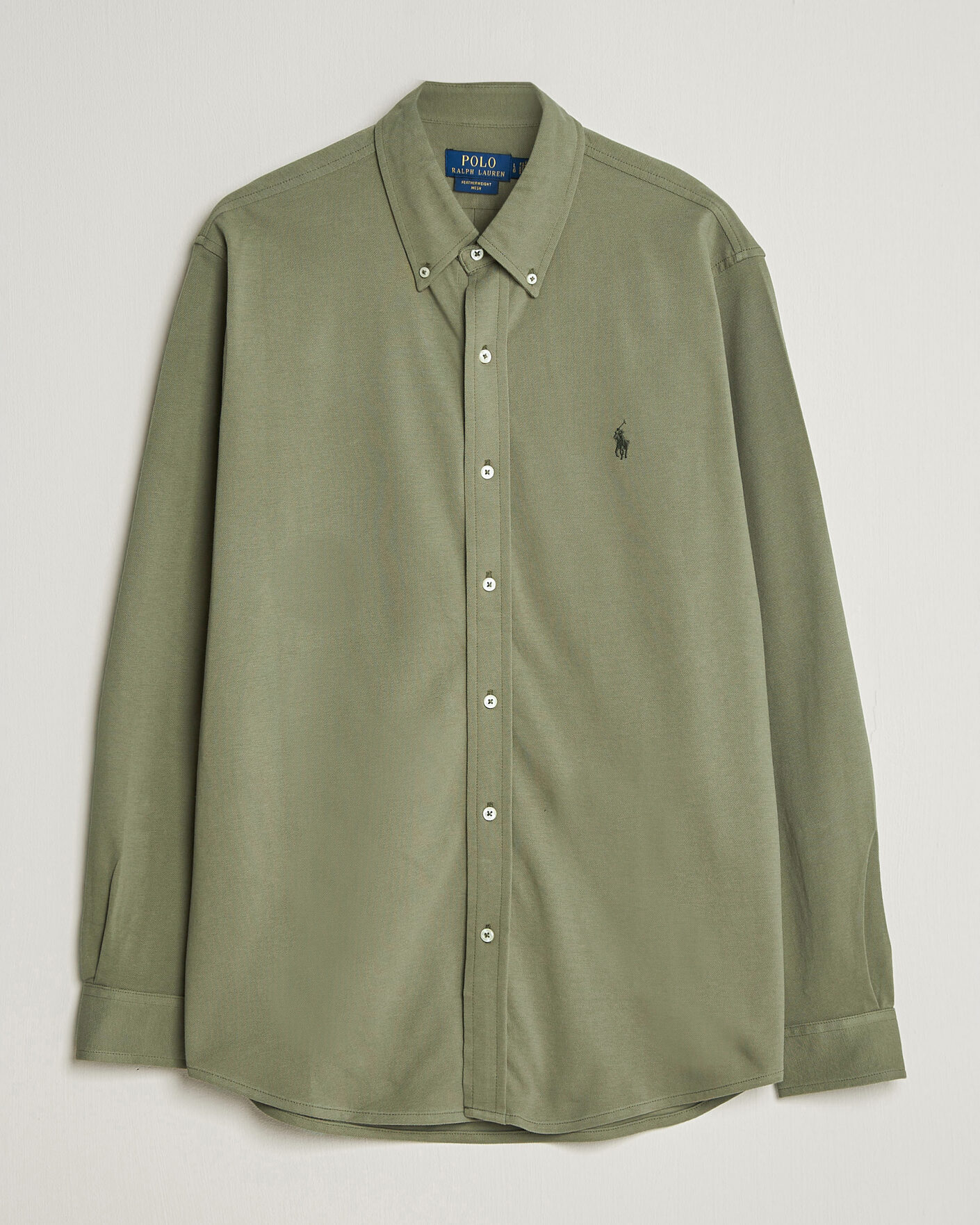 Homme | Chemises | Polo Ralph Lauren | Featherweight Mesh Shirt Cruise Olive