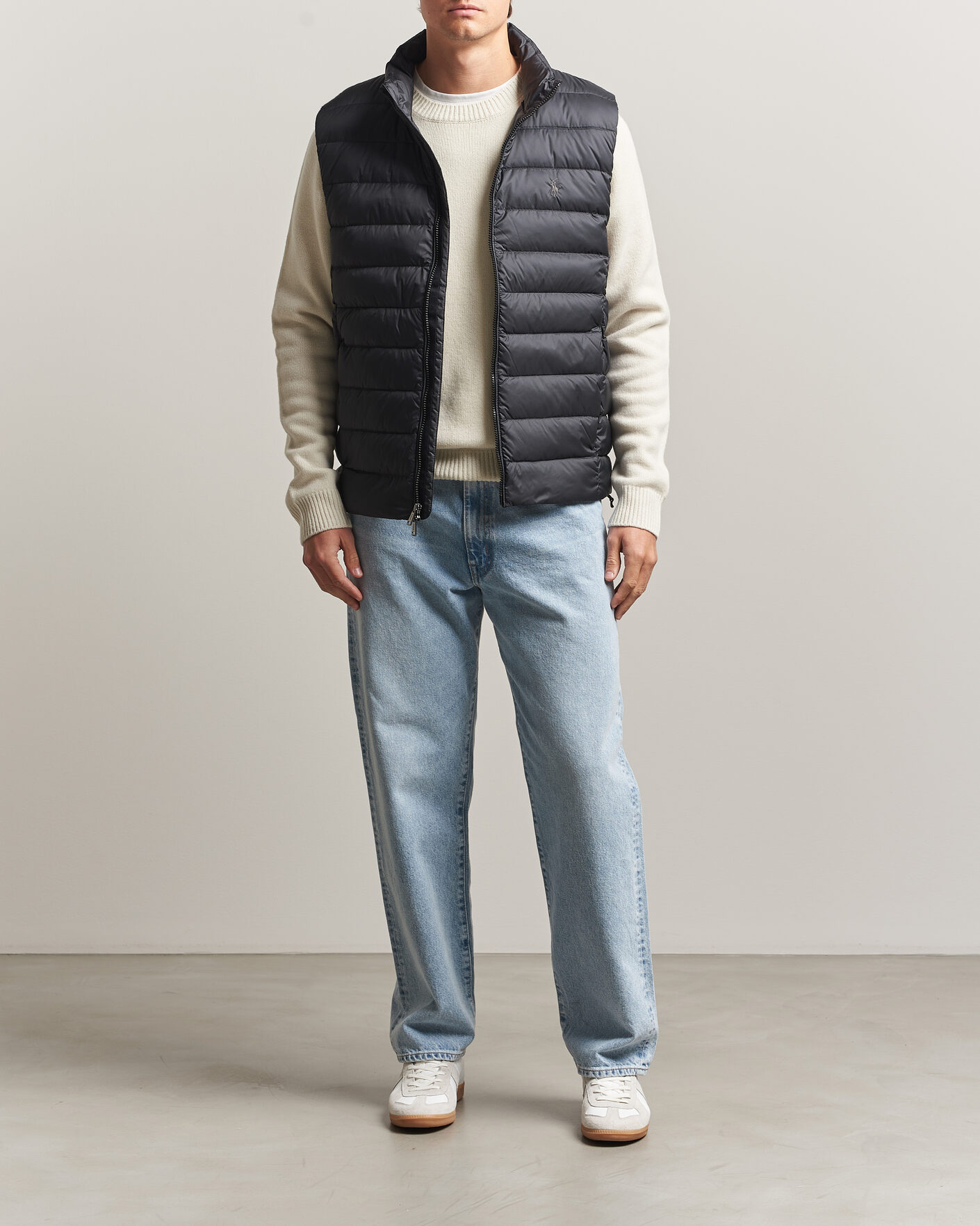 Homme | Gilets | Polo Ralph Lauren | Quilted Matt Vest Polo Black
