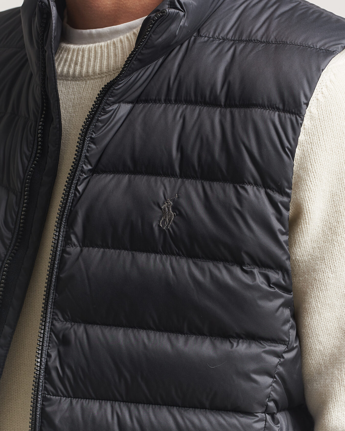 Homme | Gilets | Polo Ralph Lauren | Quilted Matt Vest Polo Black