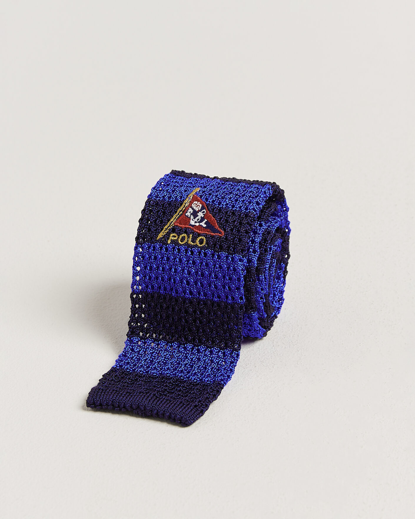 Homme | Cravates | Polo Ralph Lauren | Club Stripe Naval Tie Navy/Black