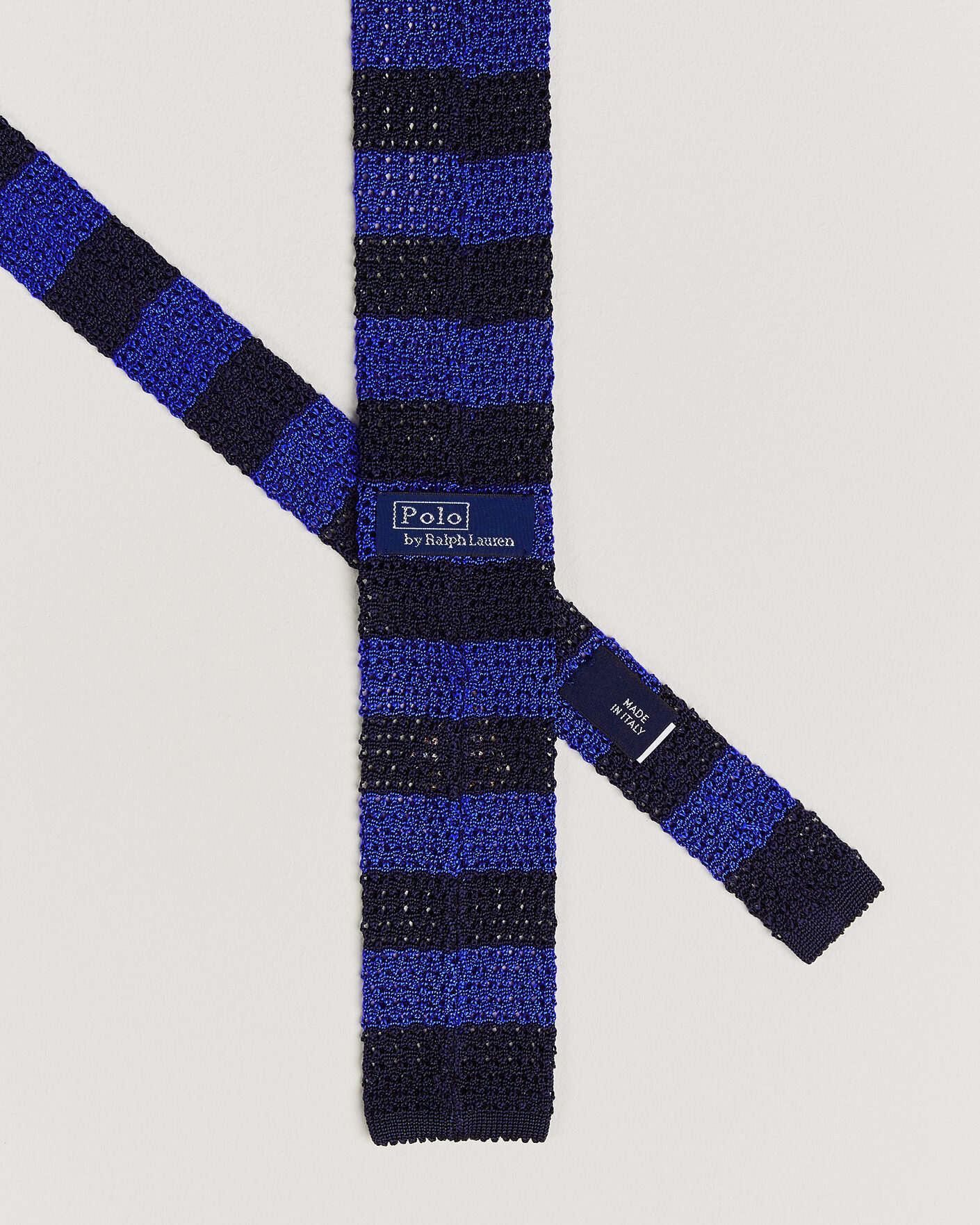 Homme | Cravates | Polo Ralph Lauren | Club Stripe Naval Tie Navy/Black