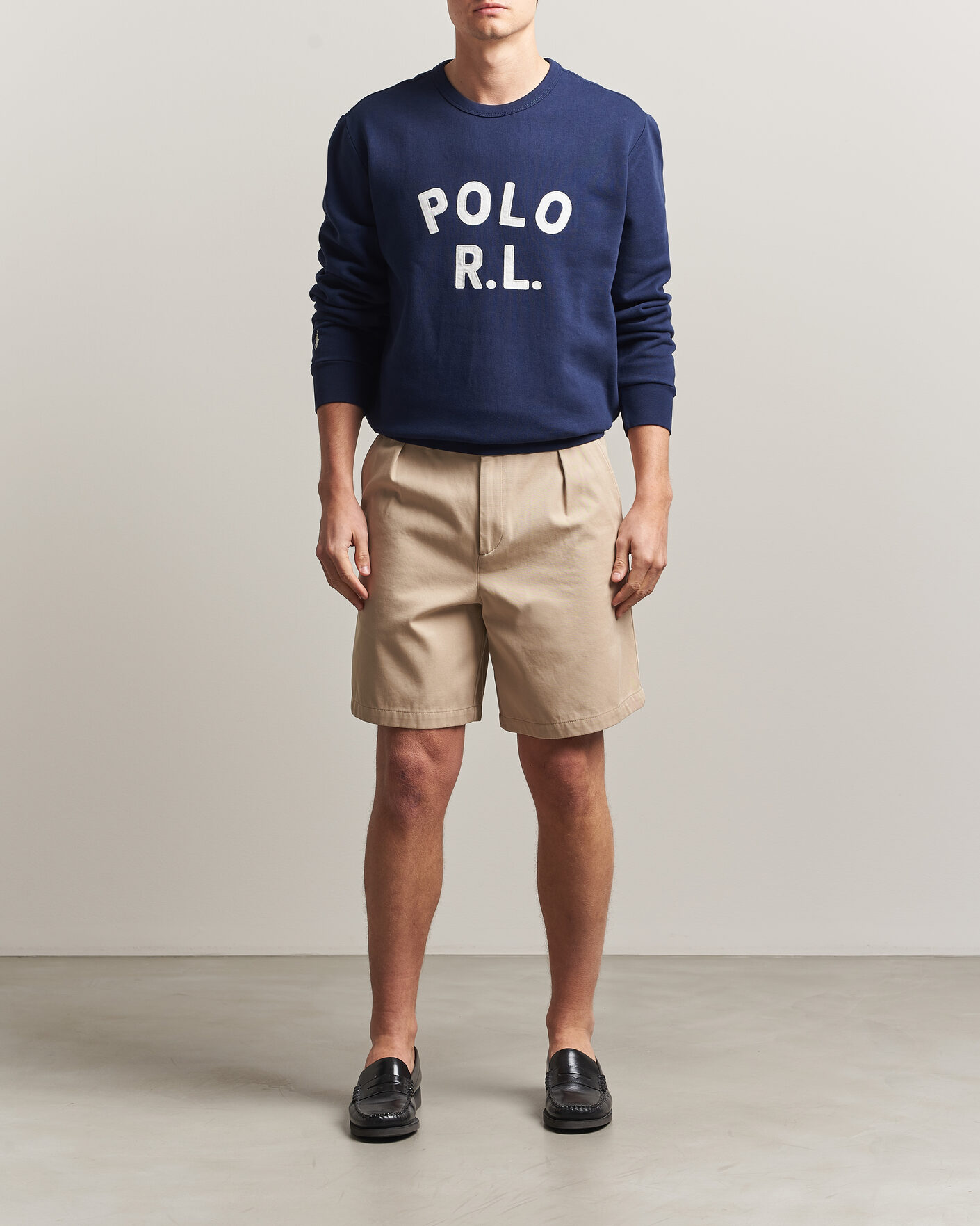 Homme | Pulls Et Tricots | Polo Ralph Lauren | Polo RL Sweatshirt Newport Navy