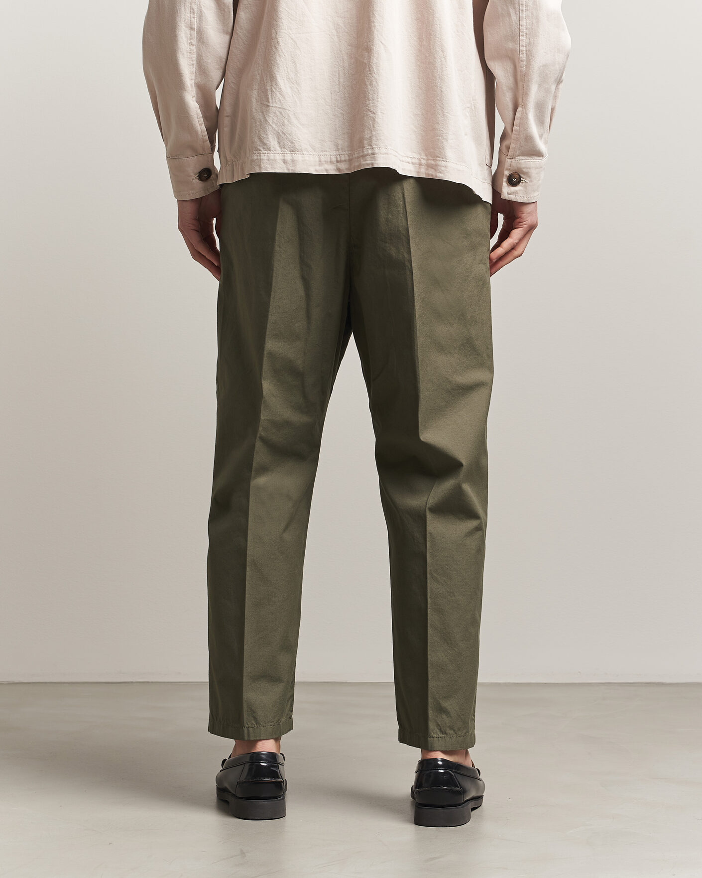 Homme | Pantalons | Massimo Alba | Stan Pleated Chinos Military