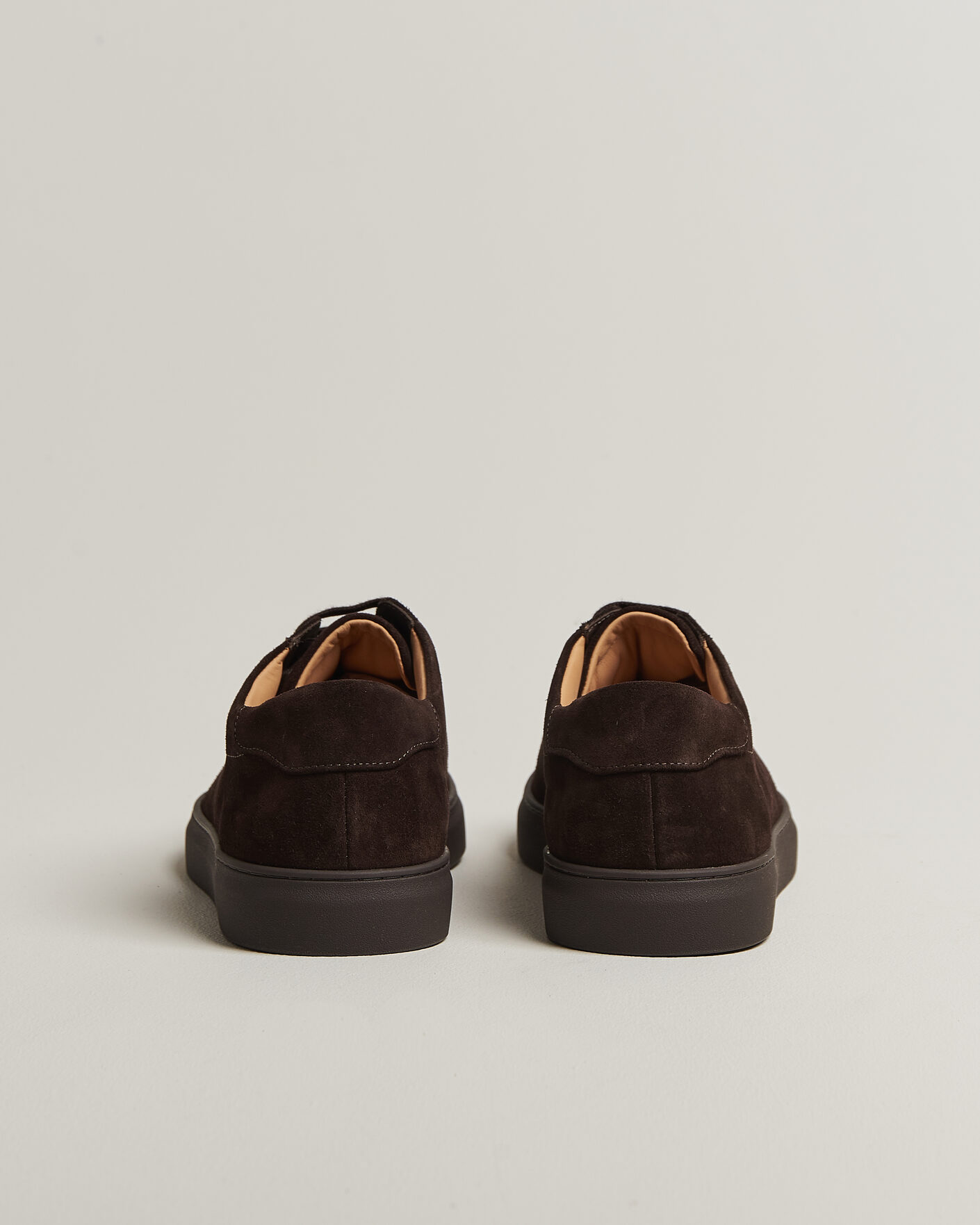 Homme | Baskets | Myrqvist | Oaxen Monochrome III Sneakers Dark Brown Suede