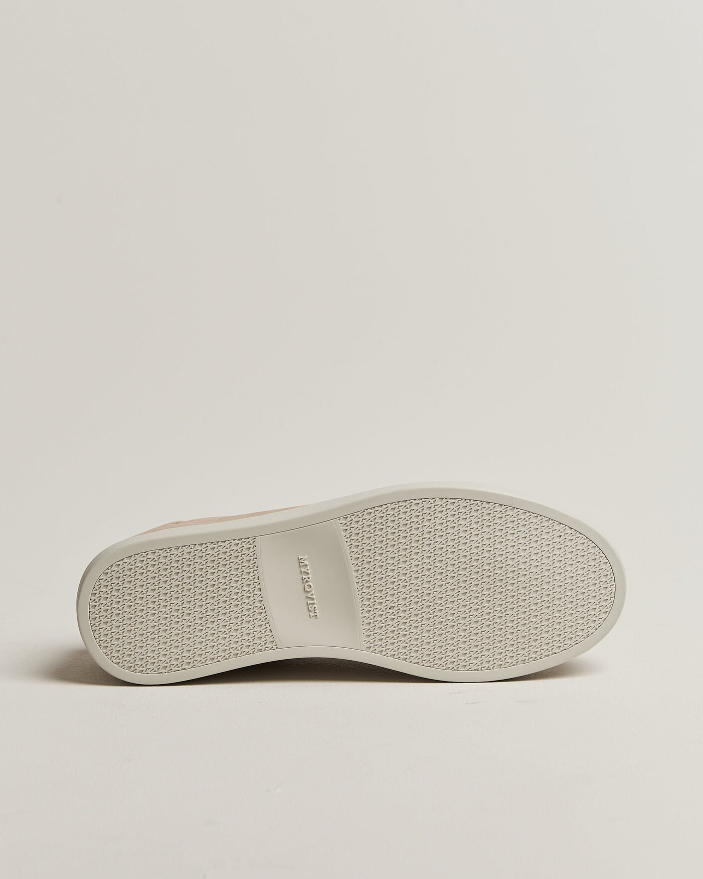 Homme | Baskets | Myrqvist | Alnö Monochrome II Sneakers Beige Nubuck