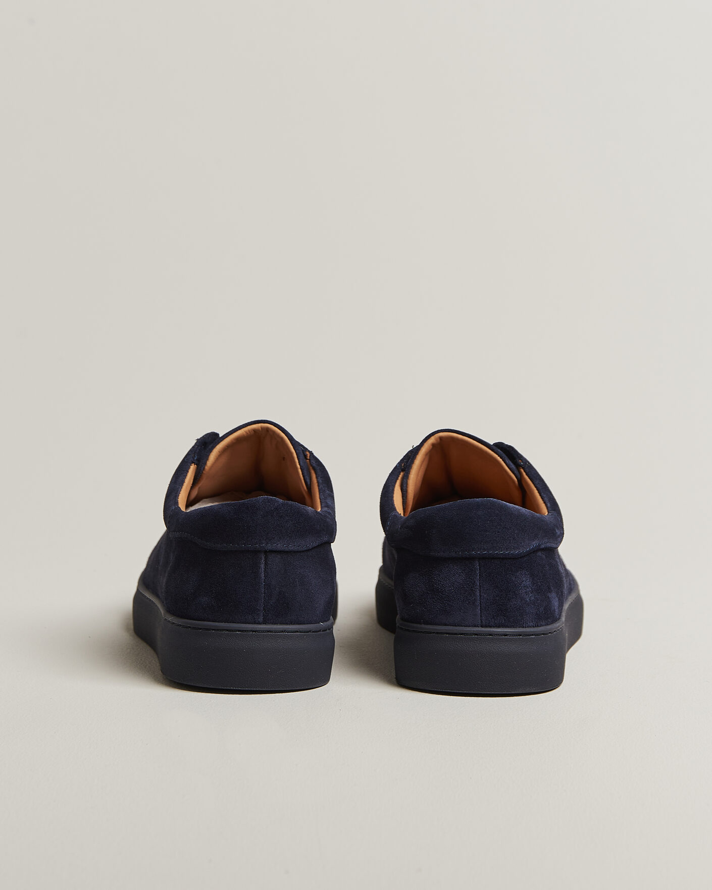 Homme | Baskets | Myrqvist | Alnö Monochrome II Sneakers Midnight Blue Suede