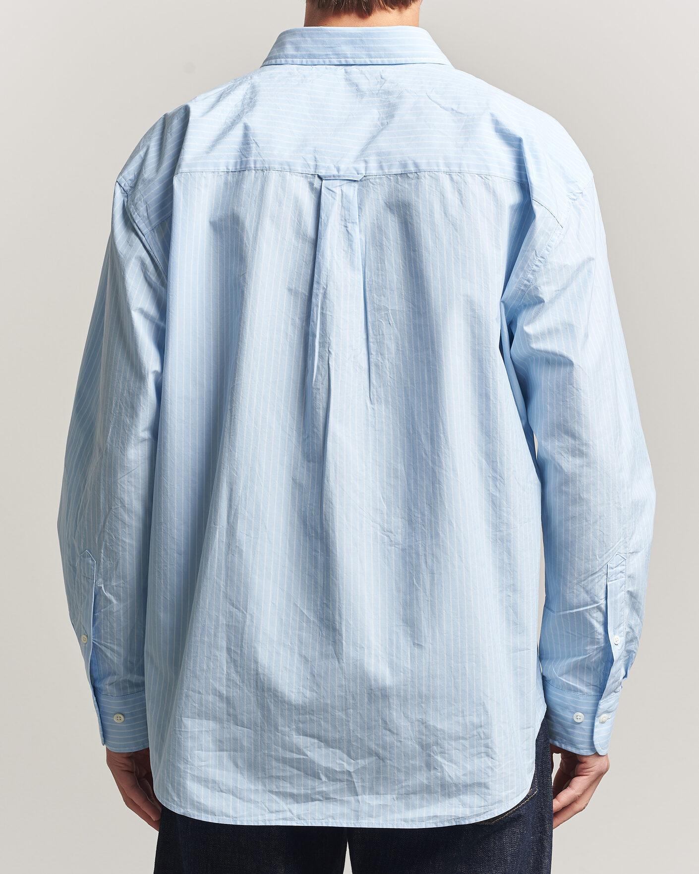 Homme | Chemises | Sunflower | New Base Shirt Light Blue Stripe