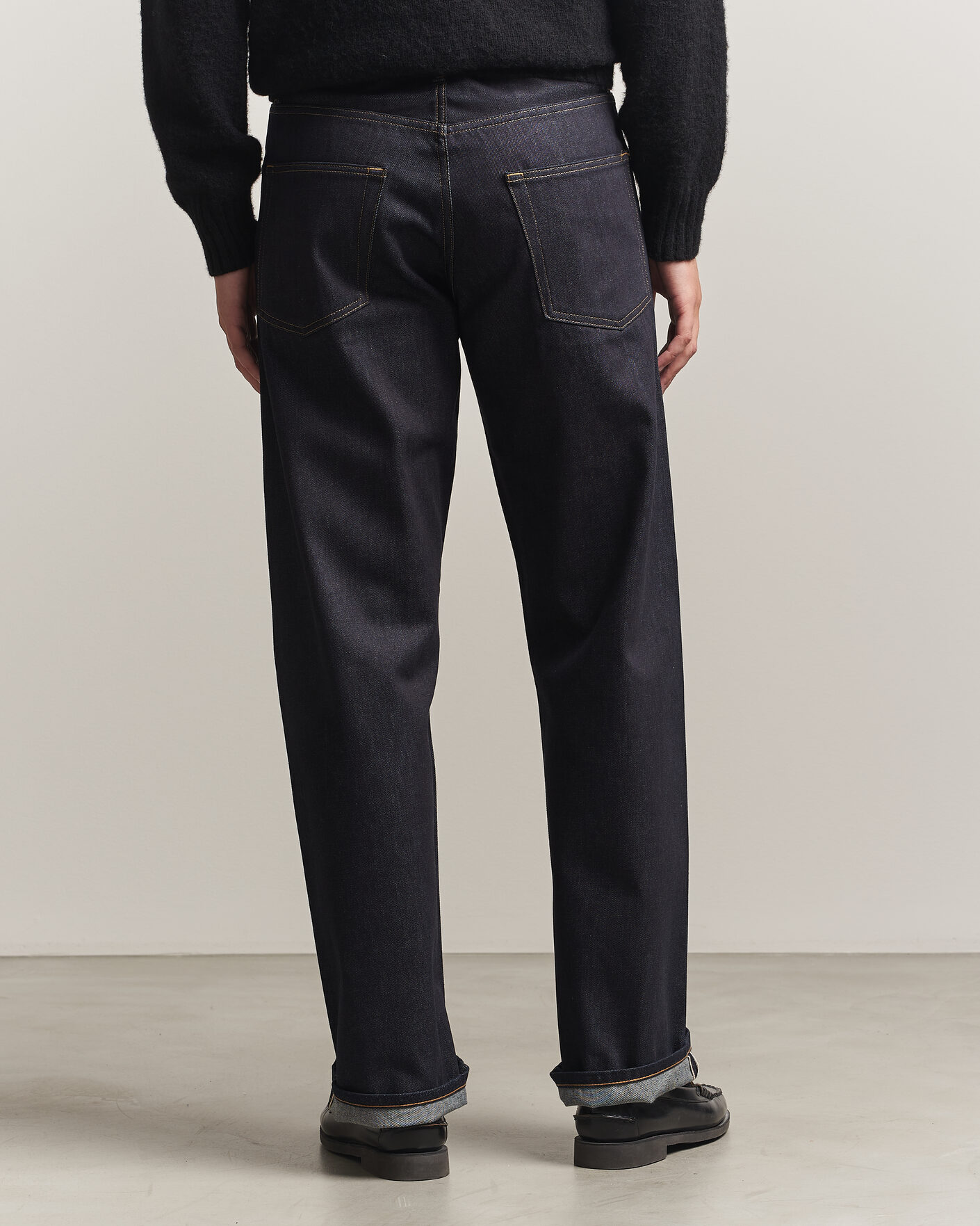 Homme | Pantalons | Sunflower | Loose Selvedge Jeans Raw Indigo