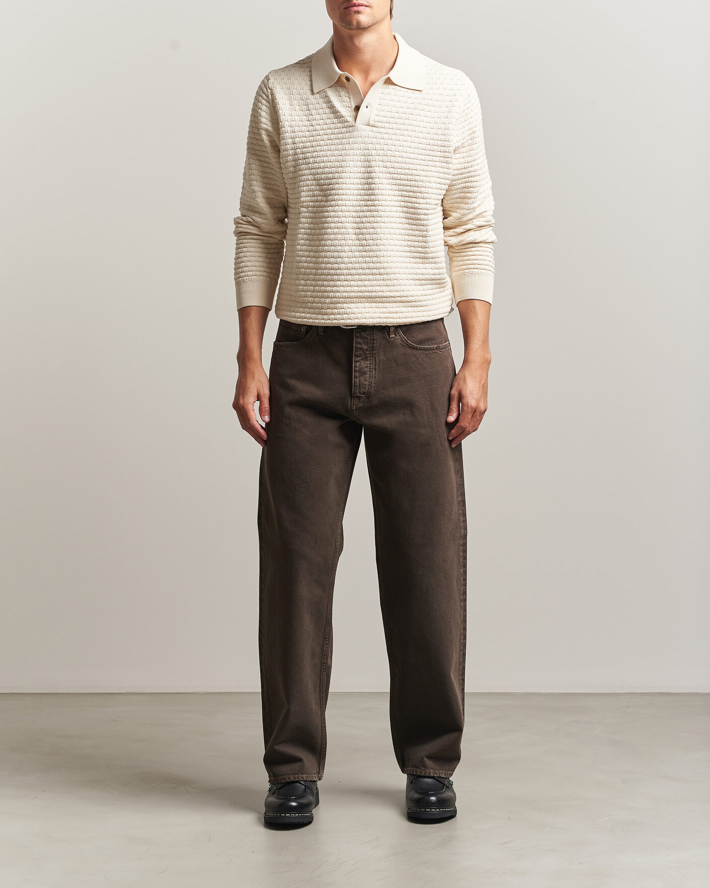 Homme | Pantalons | Sunflower | Loose Jeans Vintage Brown