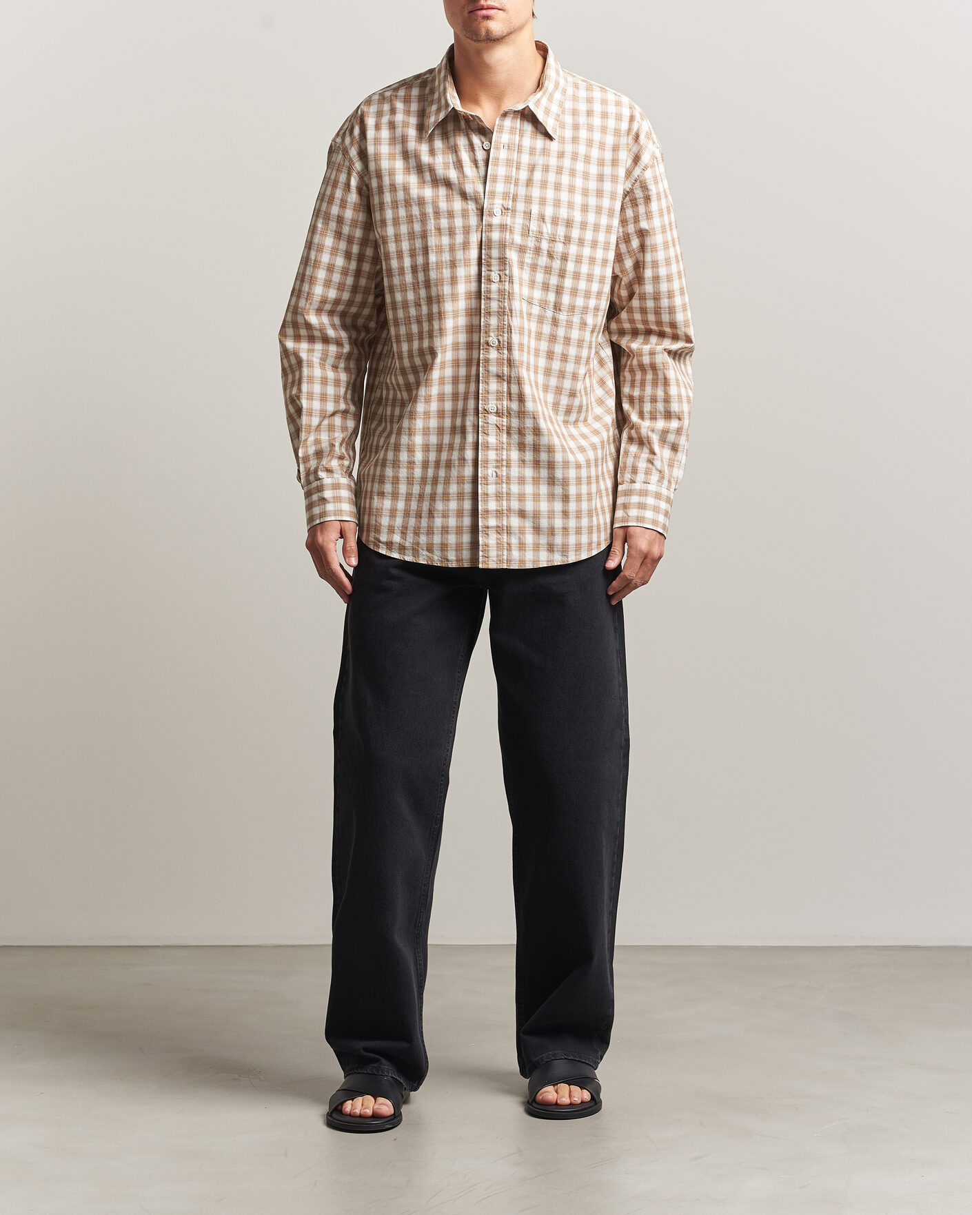 Homme | Pantalons | Sunflower | Loose Jeans Washed Black
