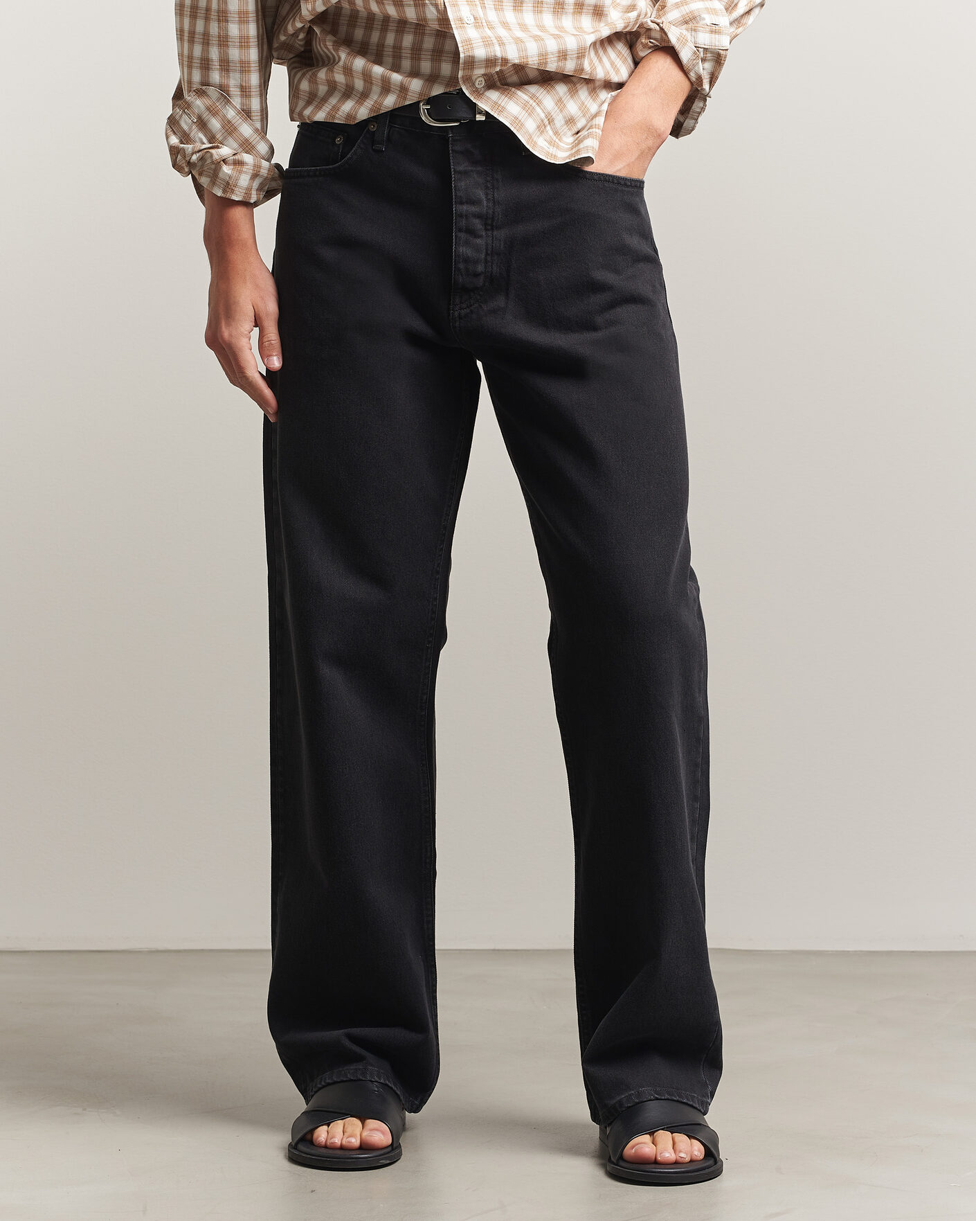 Homme | Pantalons | Sunflower | Loose Jeans Washed Black