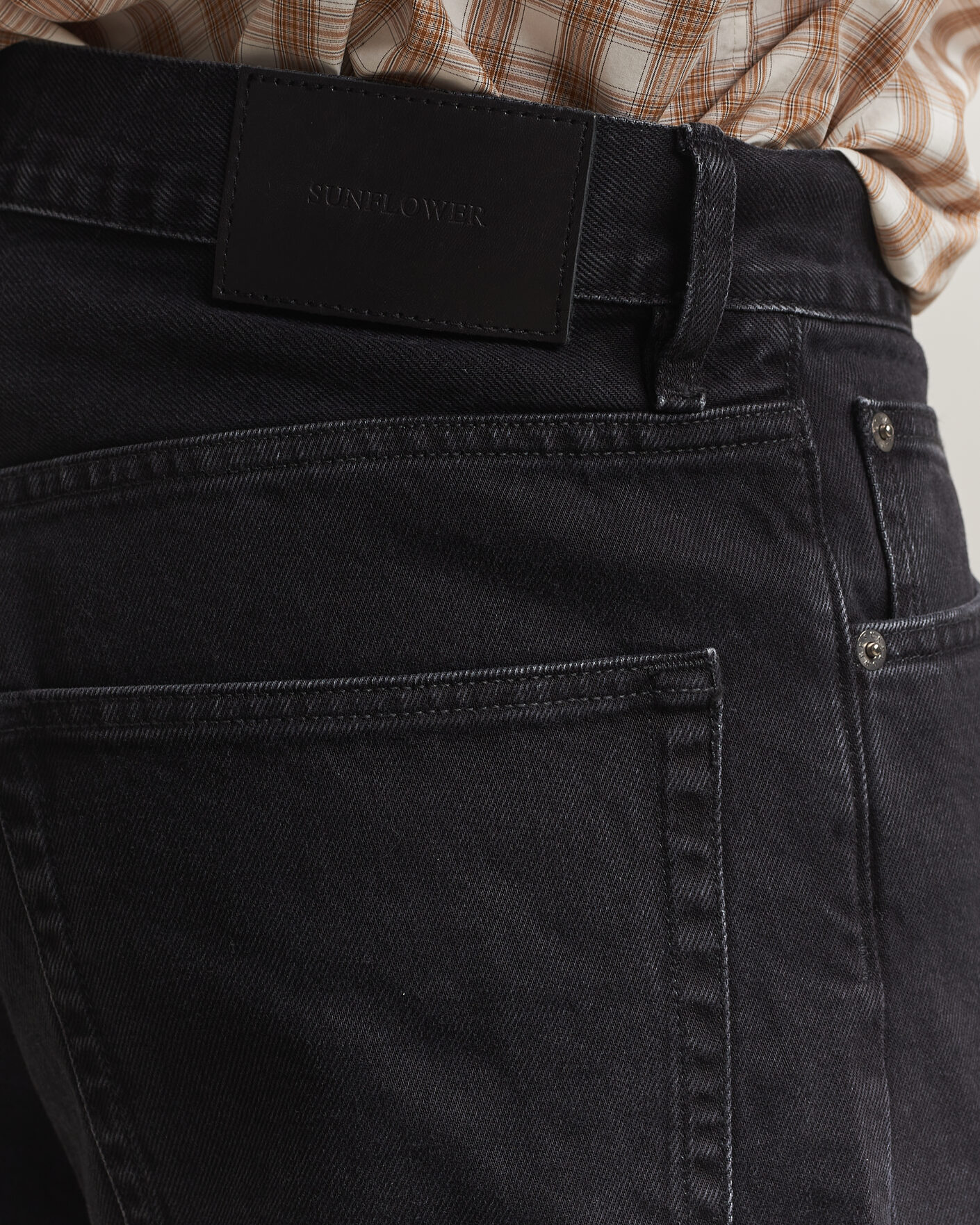 Homme | Pantalons | Sunflower | Loose Jeans Washed Black