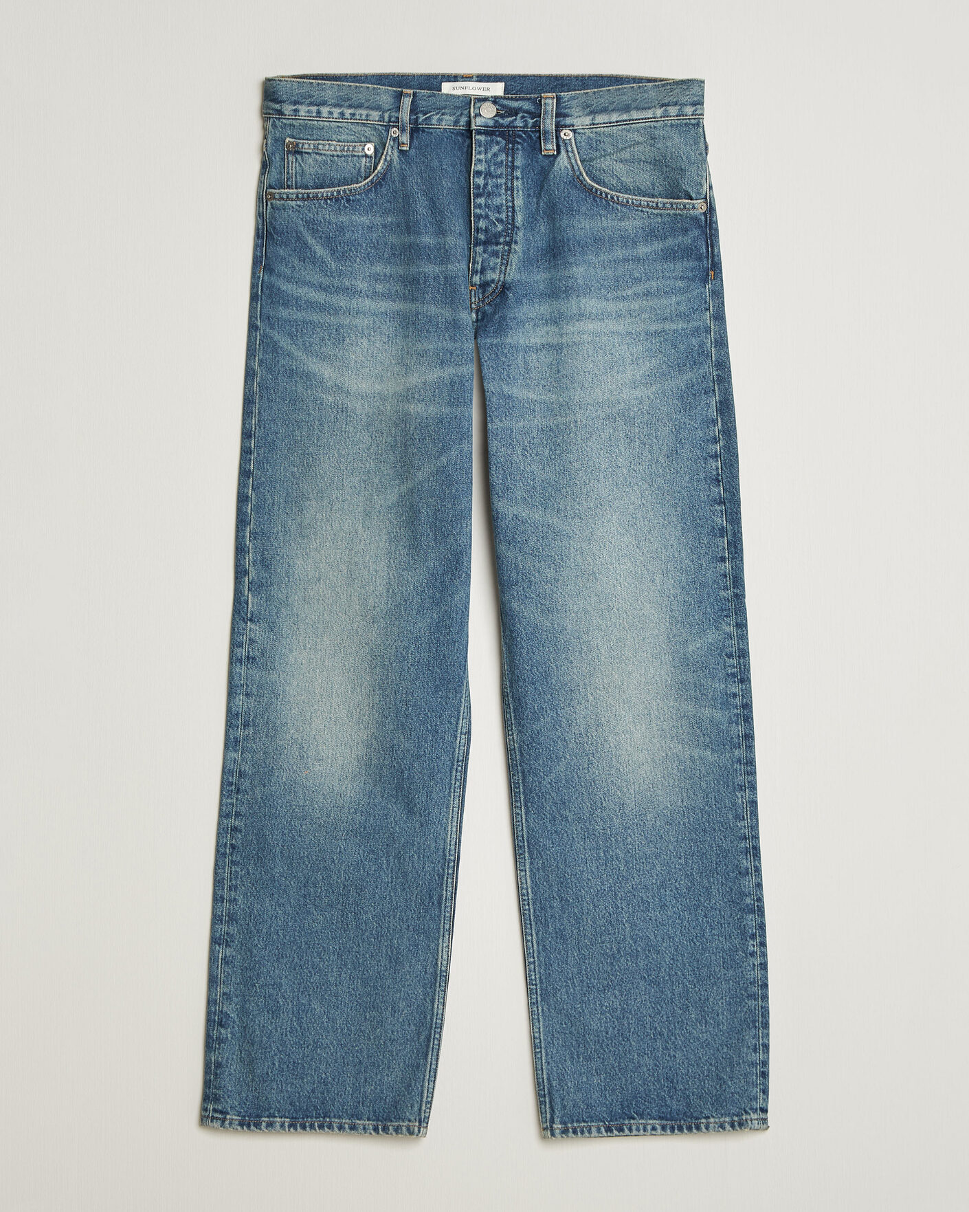 Homme | Pantalons | Sunflower | Loose Jeans Blue Vintage