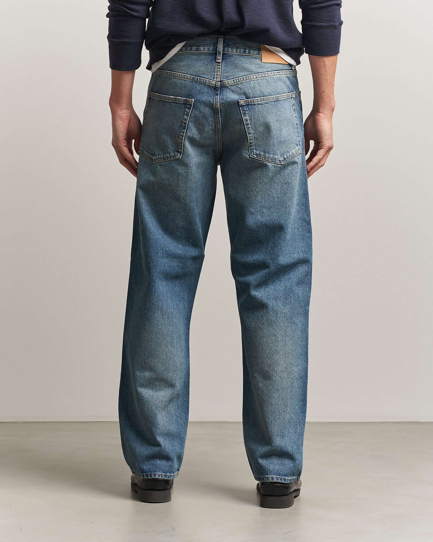 Homme | Jeans | Sunflower | Loose Jeans Blue Vintage