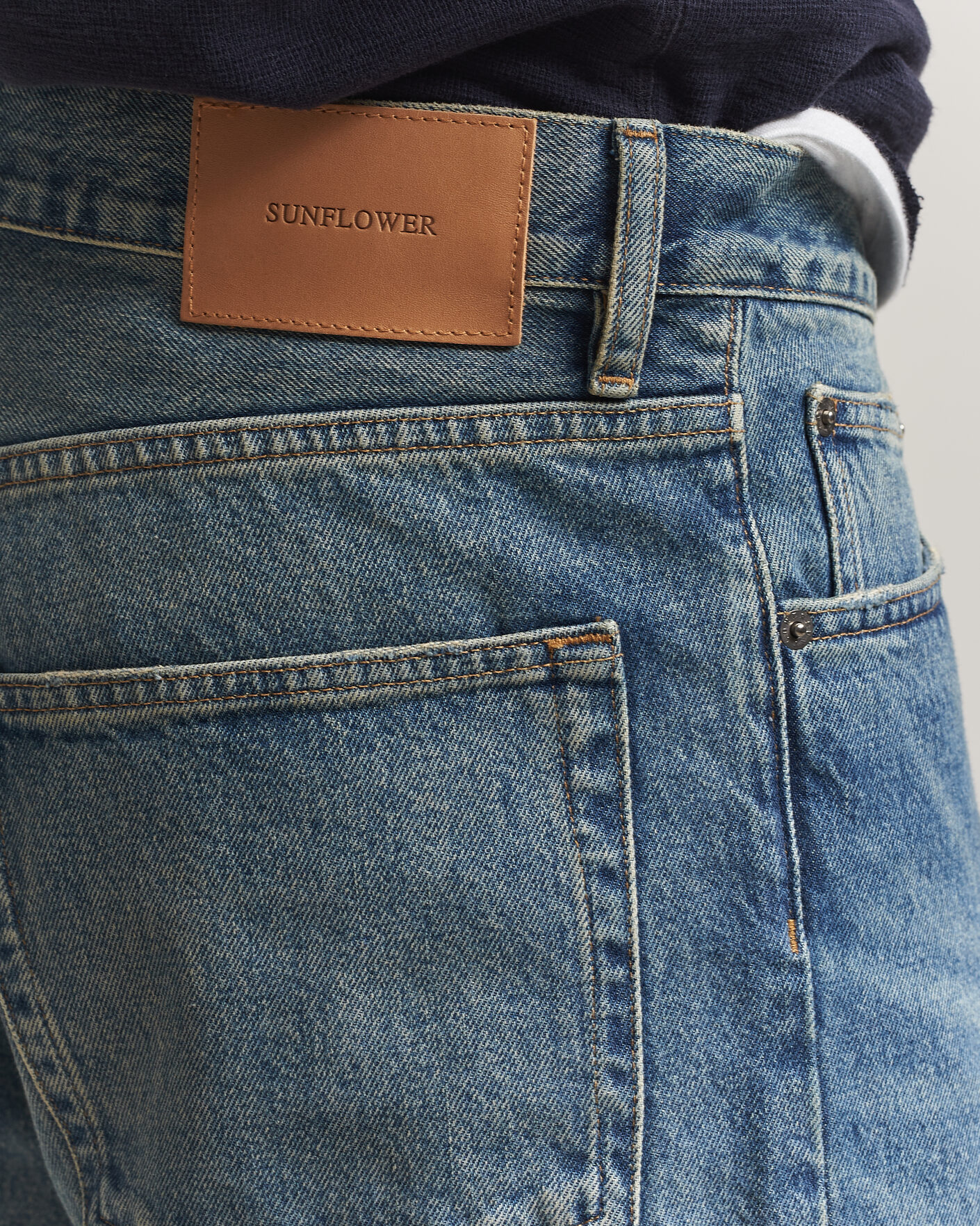 Homme | Jeans | Sunflower | Loose Jeans Blue Vintage