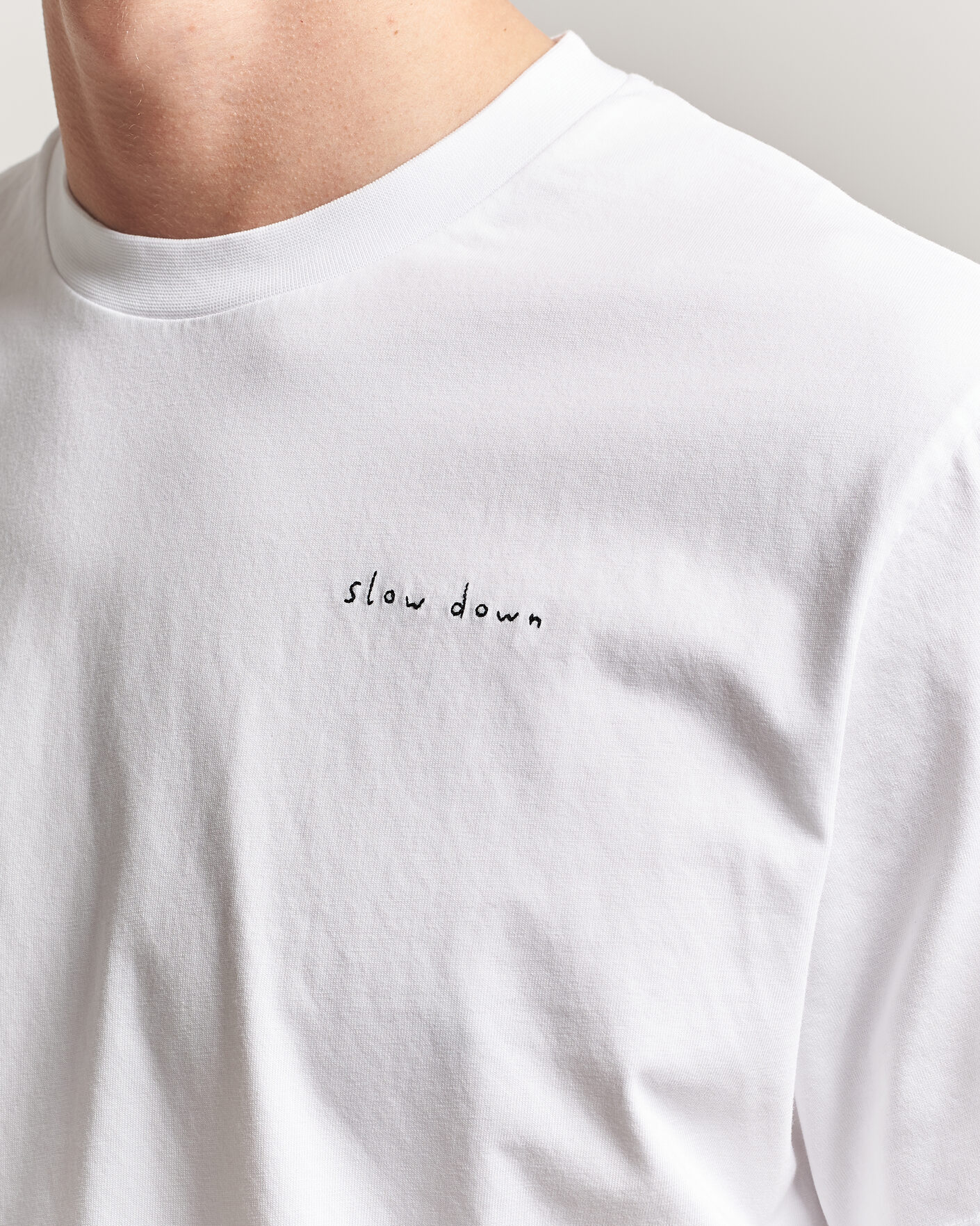 Homme | T-shirts | Forét | Slow Down T-Shirt White