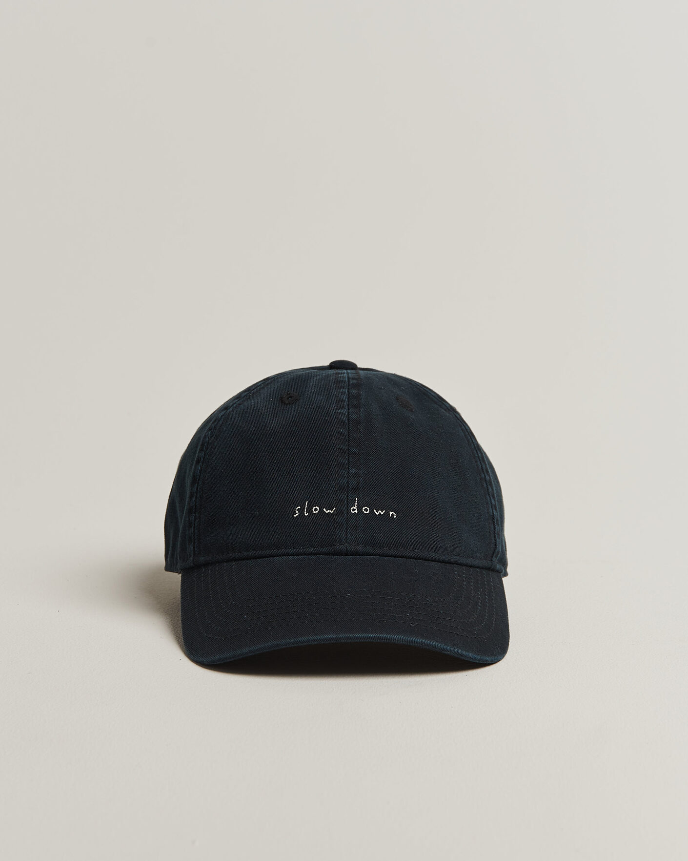 Homme | Forét Slow Down Washed Cap Black | Forét | Slow Down Washed Cap Black