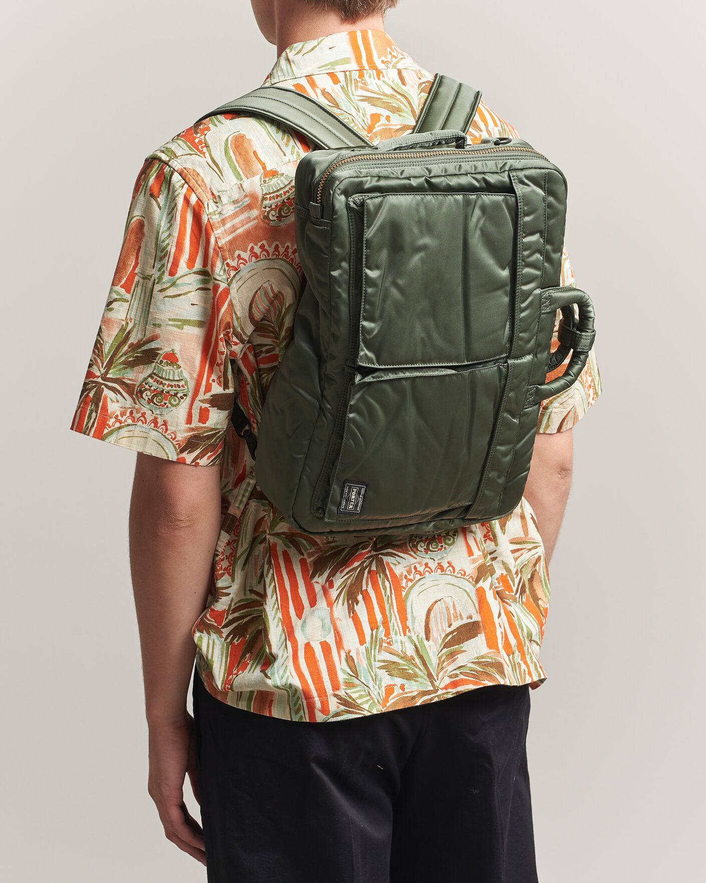 Homme | Sacs | Porter-Yoshida & Co. | Tanker 3Way Document Bag Sage Green