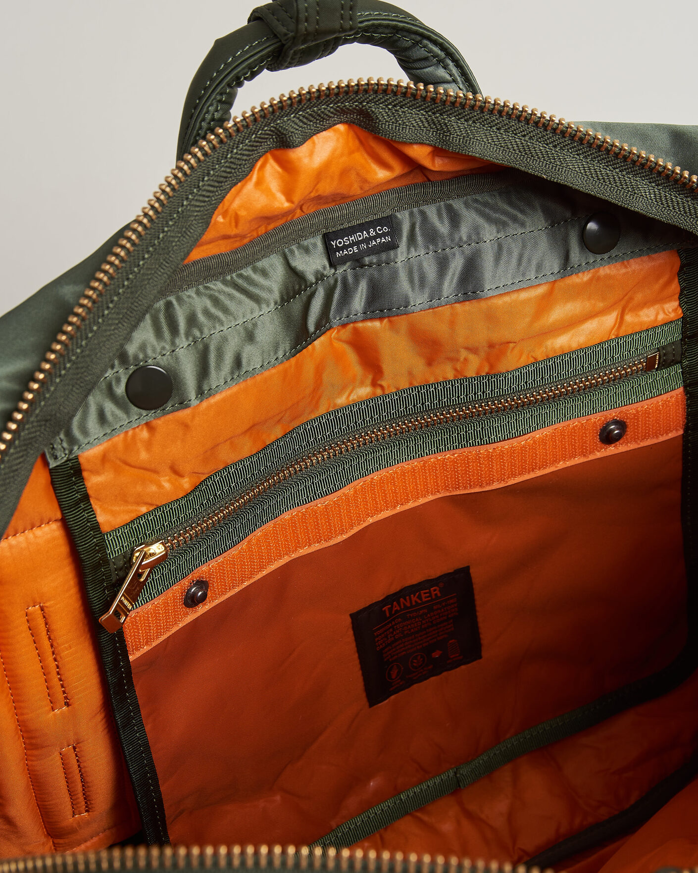 Homme | Sacs | Porter-Yoshida & Co. | Porter-Yoshida & Co.Tanker 3Way Document BagSage Green