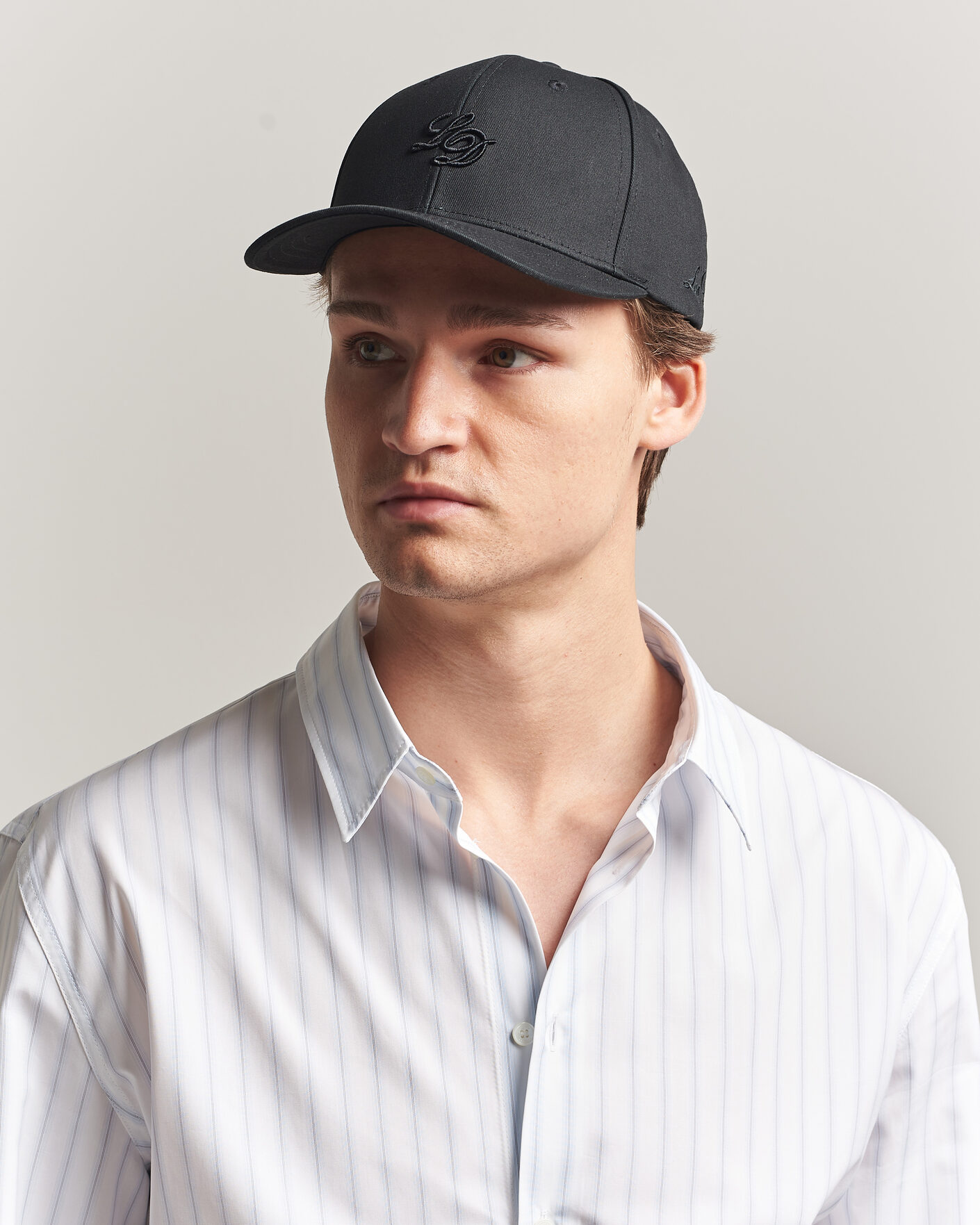 Homme | Bobs Et Casquettes | LES DEUX | Tonal Baseball Cap Black