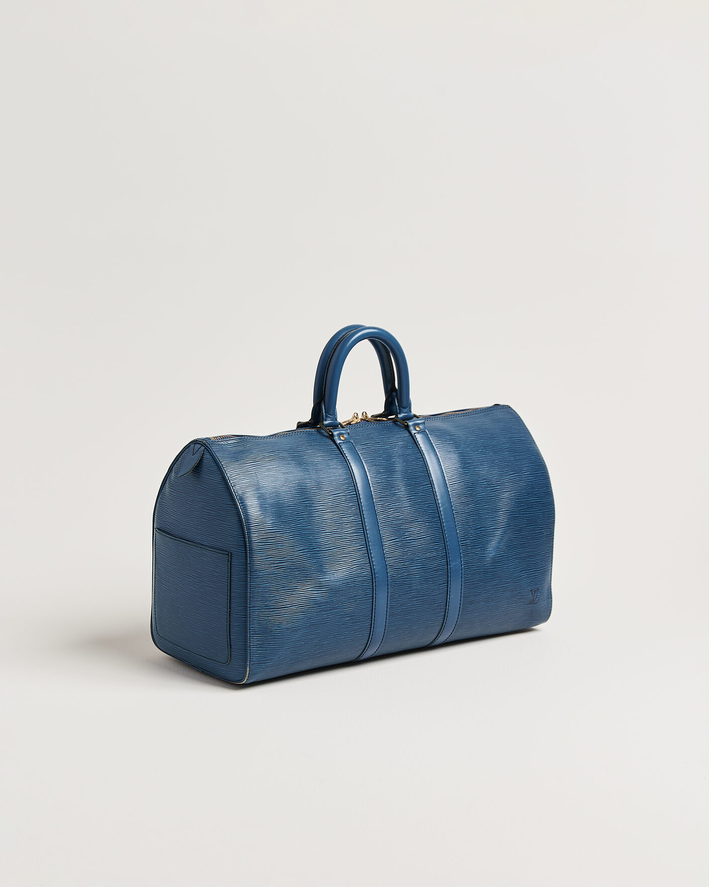 Homme | Pre-Owned & Vintage Bags | Louis Vuitton Pre-Owned | Keepall 45 Epi Leather Blue