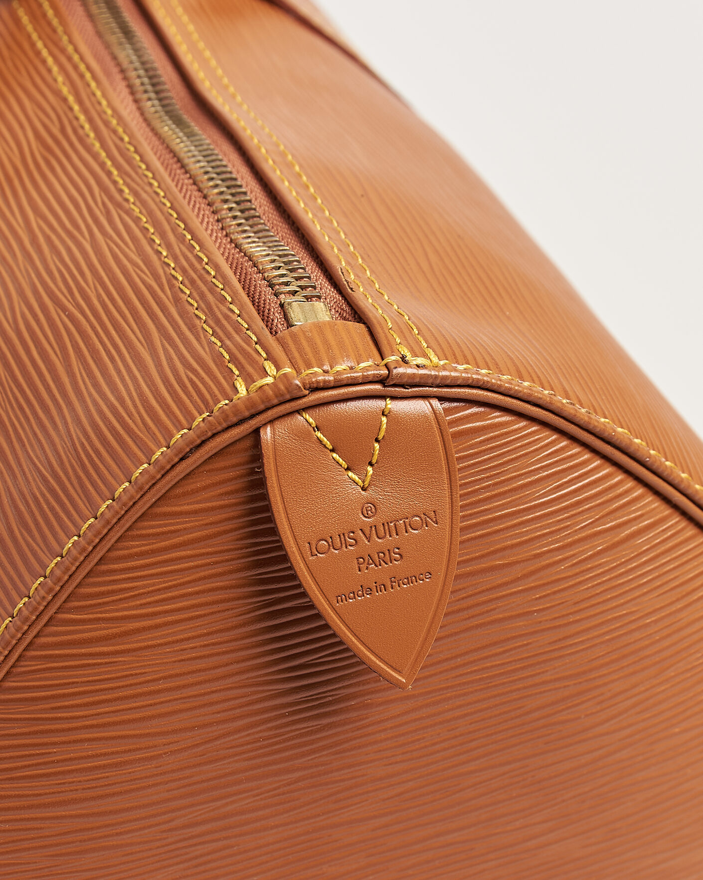 Homme | Pre-Owned & Vintage Bags | Louis Vuitton Pre-Owned | Keepall Epi Leather 45 Brown