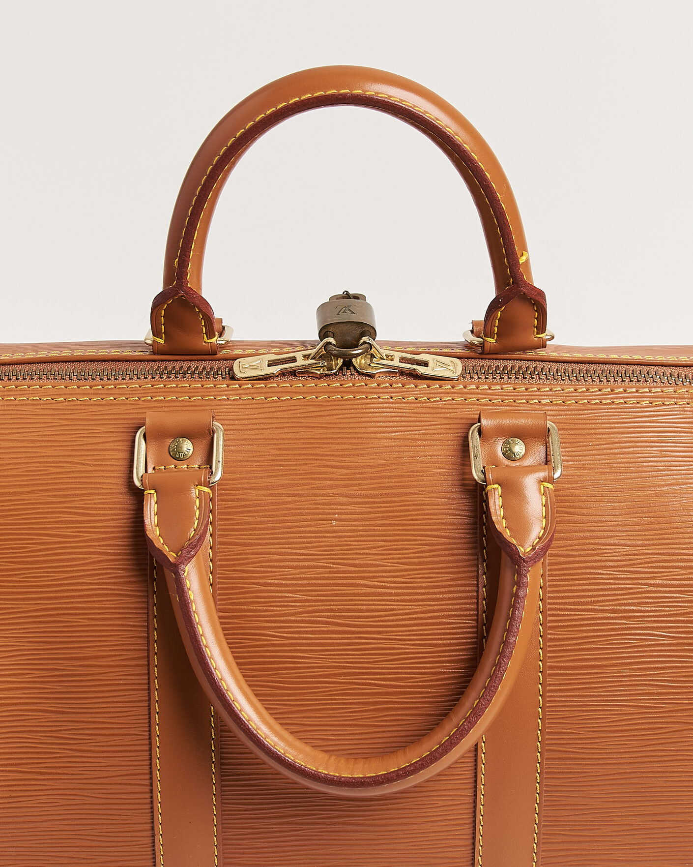 Homme | Pre-Owned & Vintage Bags | Louis Vuitton Pre-Owned | Keepall Epi Leather 45 Brown