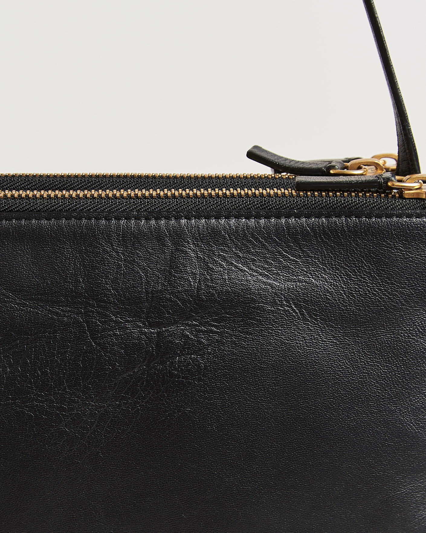 Homme | Pre-Owned & Vintage Bags | Celine Pre-Owned | Trio Bag Small Leather Black