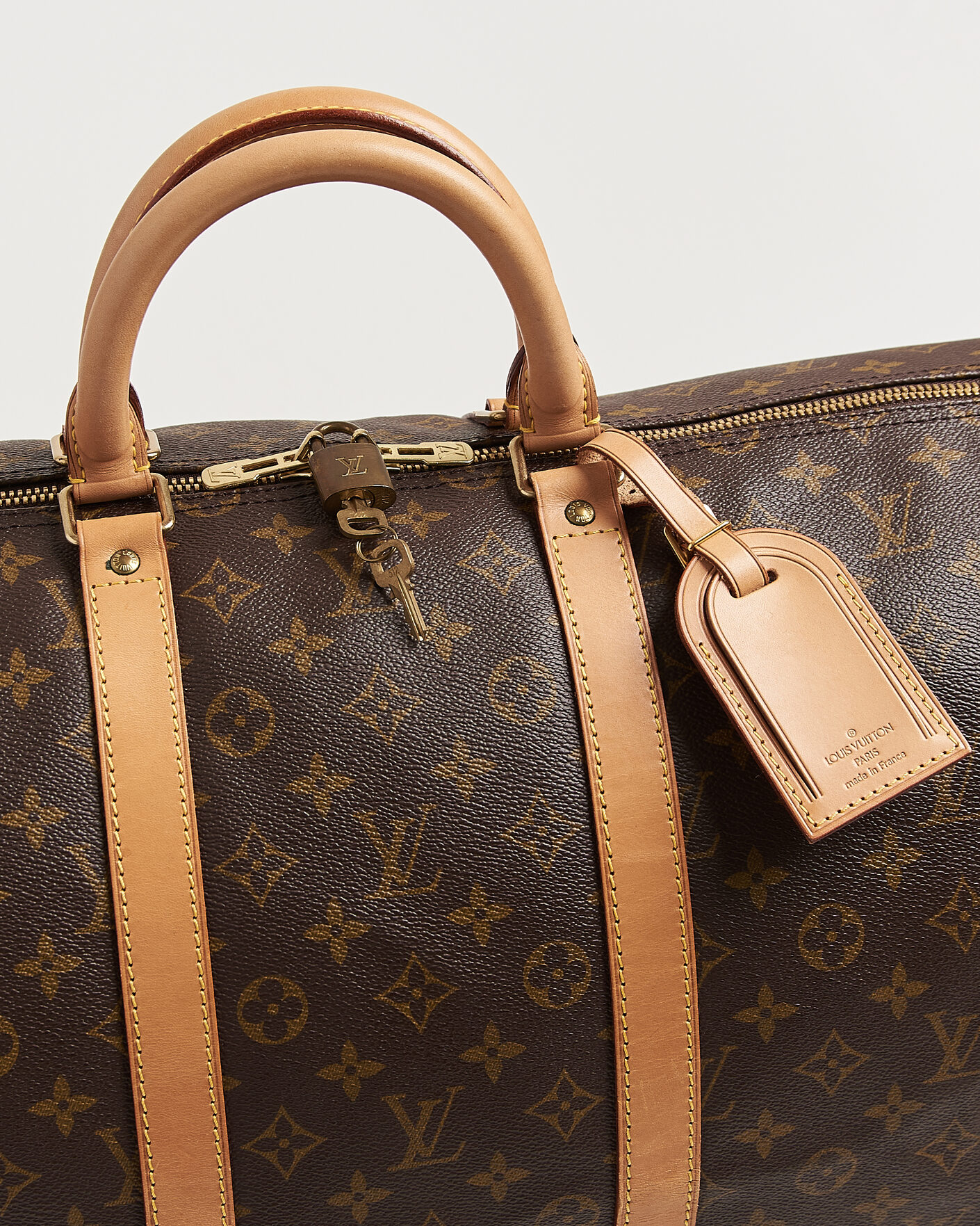 Homme | Pre-Owned & Vintage Bags | Louis Vuitton Pre-Owned | Keepall Bandouliére 55 Monogram