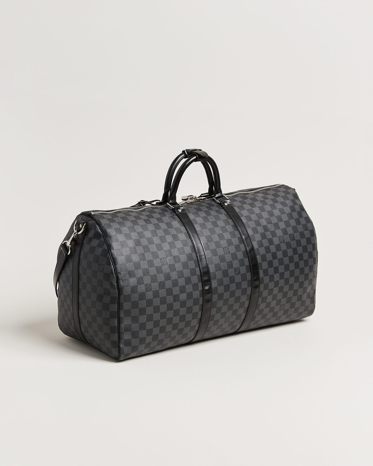 Homme | Pre-Owned & Vintage Bags | Louis Vuitton Pre-Owned | Keepall Bandouliére 55 Damier Graphite