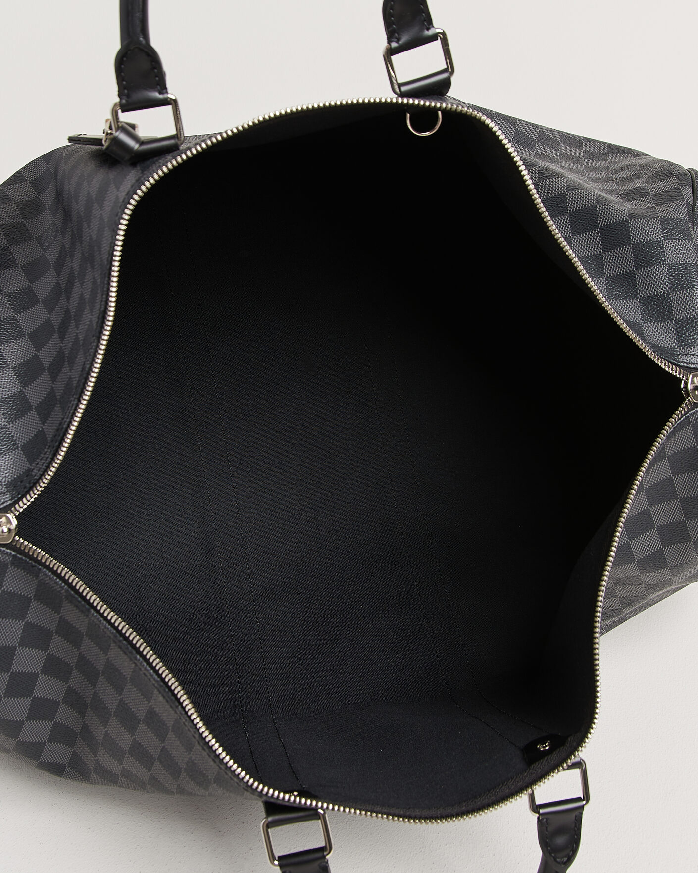 Homme | Pre-Owned & Vintage Bags | Louis Vuitton Pre-Owned | Keepall Bandouliére 55 Damier Graphite