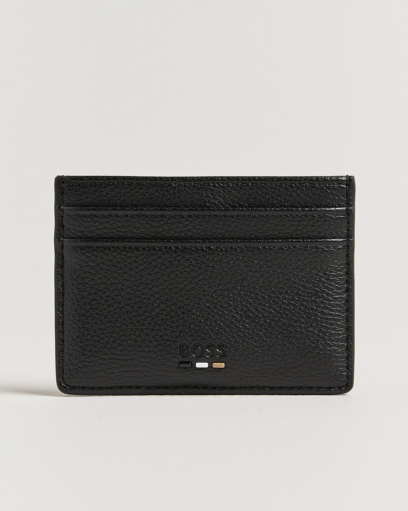 Homme | Portefeuilles | BOSS BLACK | Ray Leather Card Holder Black