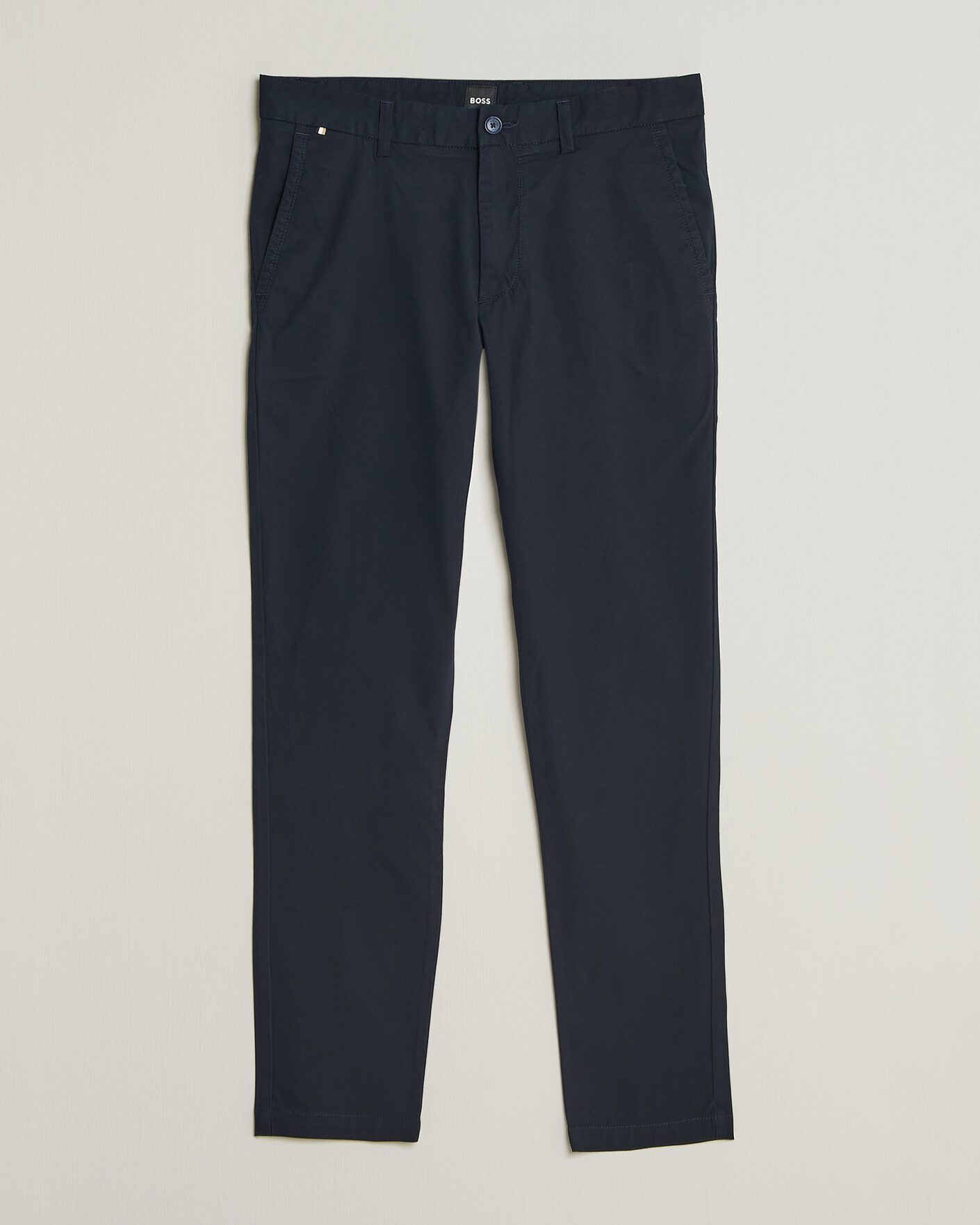 Homme | Pantalons | BOSS BLACK | Kaiton Structured Chinos Dark Blue
