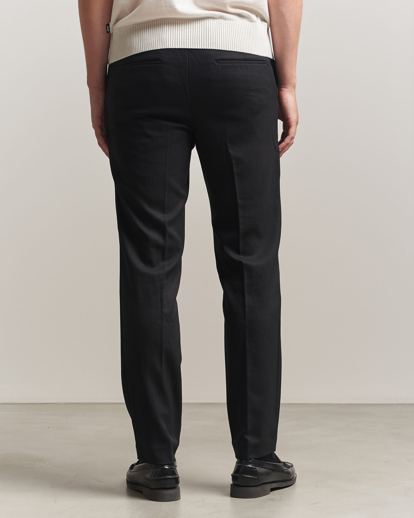 Homme | Pantalons | BOSS BLACK | Kane Drawstring Trousers Black
