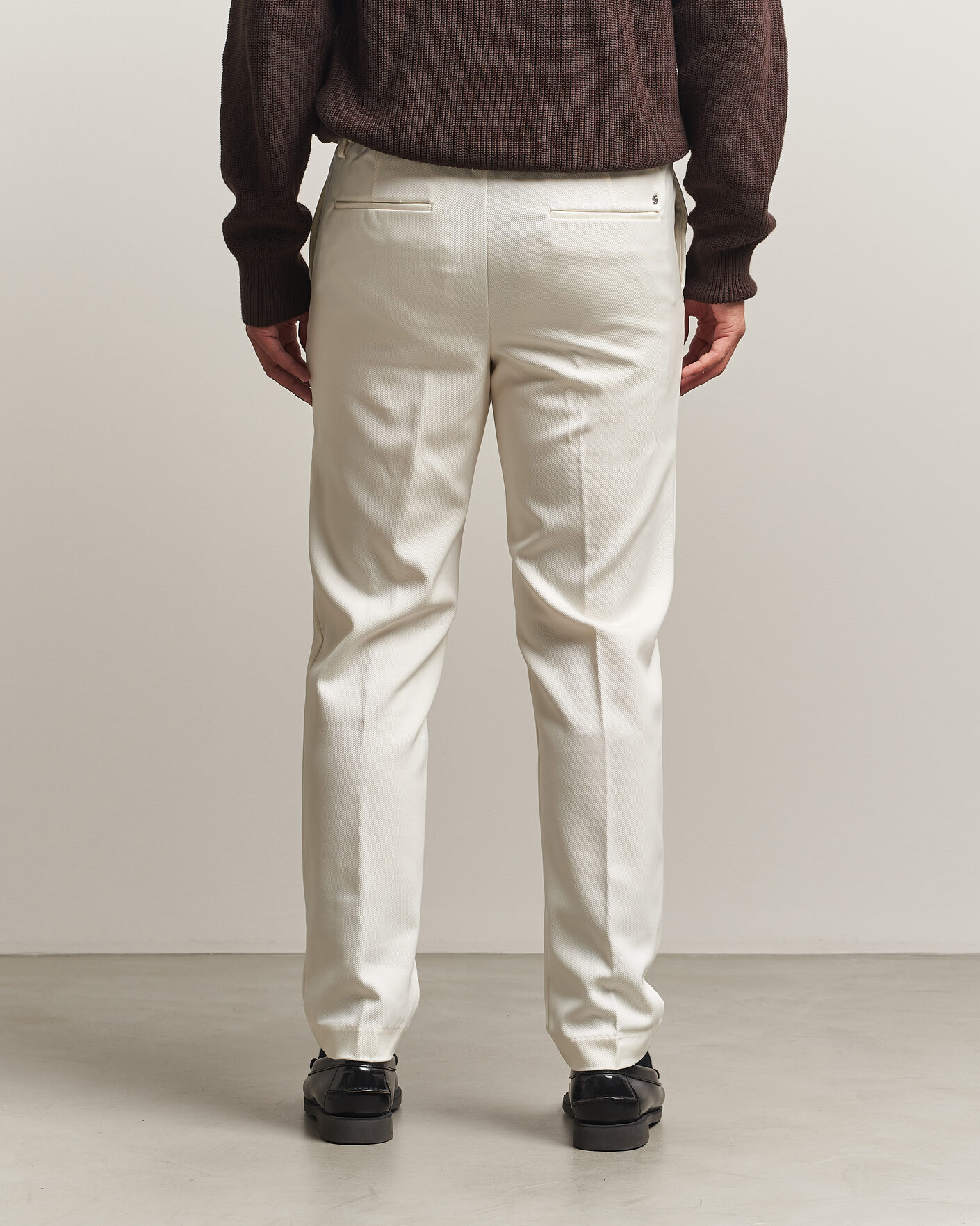 Homme | Pantalons | BOSS BLACK | Kane Drawstring Trousers Open White