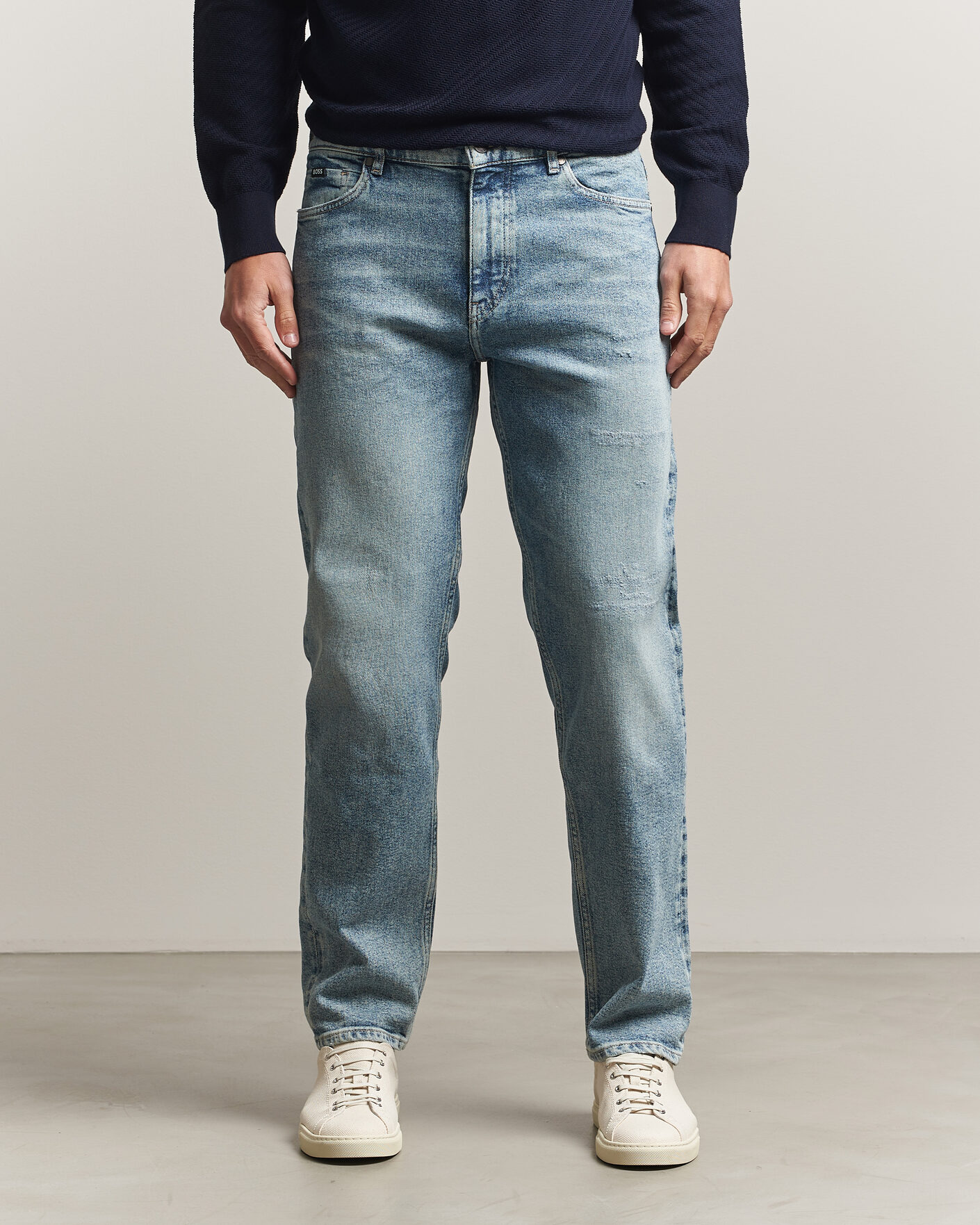 Homme | Business & Beyond | BOSS BLACK | Ogden Regular Fit Jeans Bright Blue