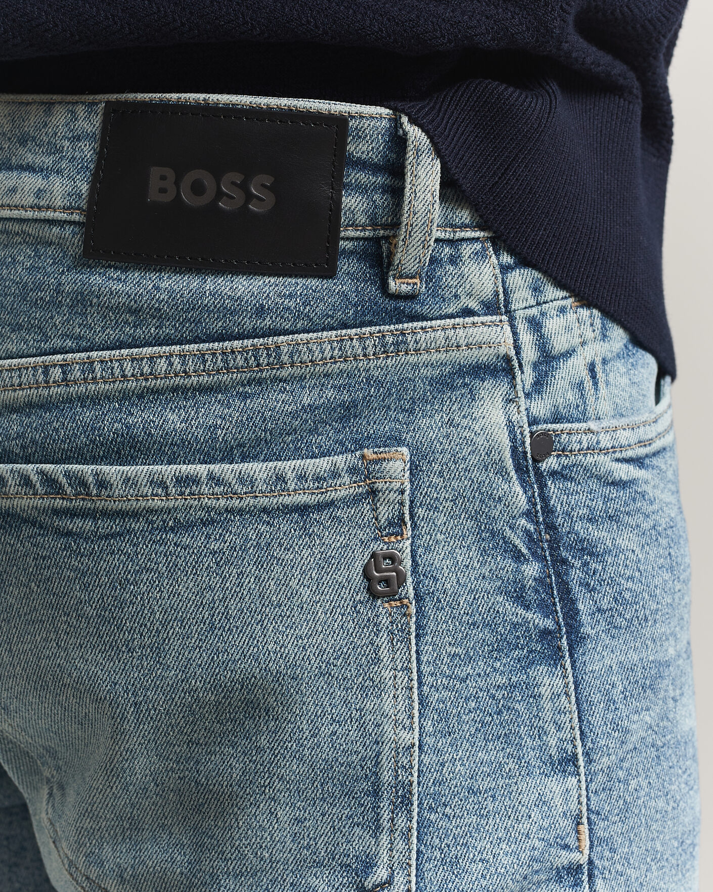 Homme | Business & Beyond | BOSS BLACK | Ogden Regular Fit Jeans Bright Blue