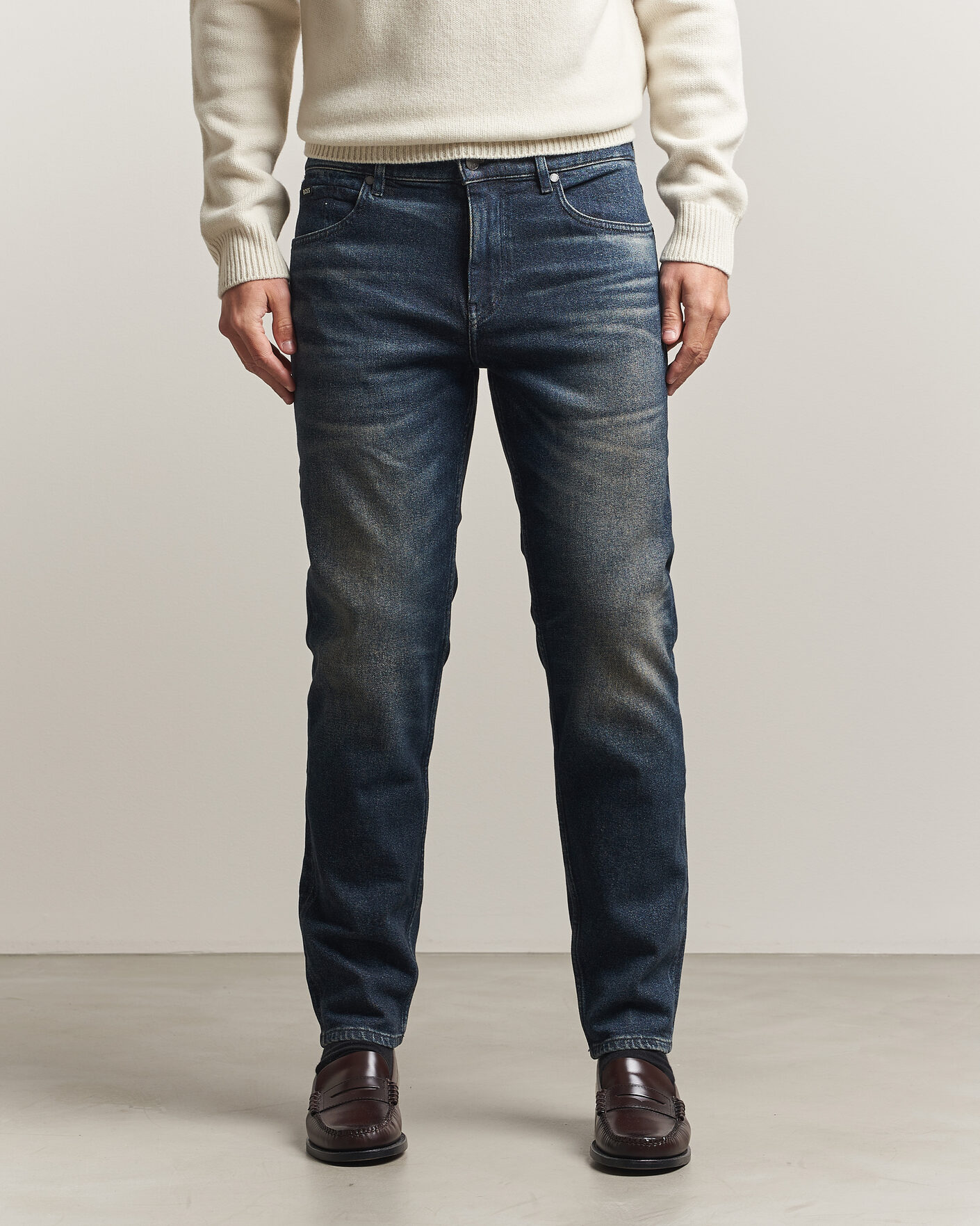 Homme | Business & Beyond | BOSS BLACK | Re.Maine Jeans Navy
