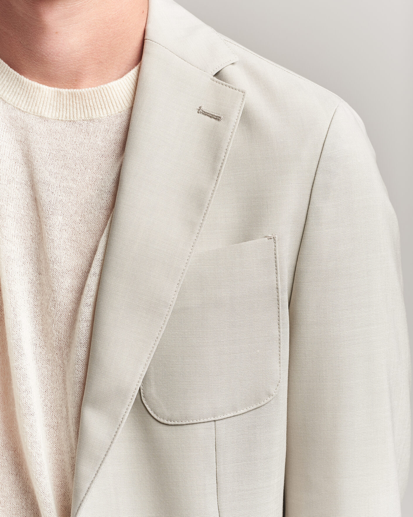 Homme | Blazers | BOSS BLACK | Hanry Wool Patch Pocket Blazer Light Beige