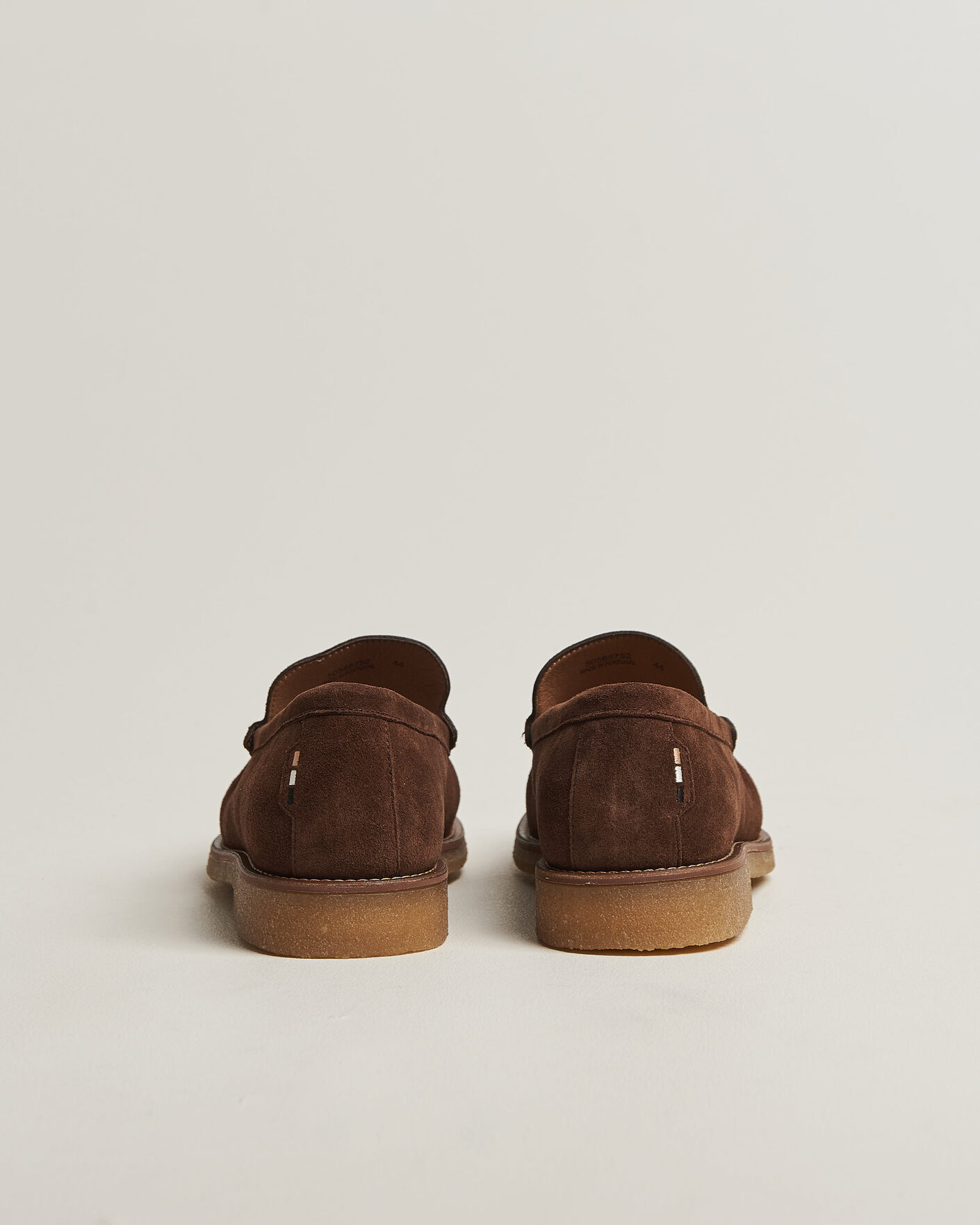 Homme | Loafers | BOSS BLACK | Kope Suede Moccasin Dark Brown