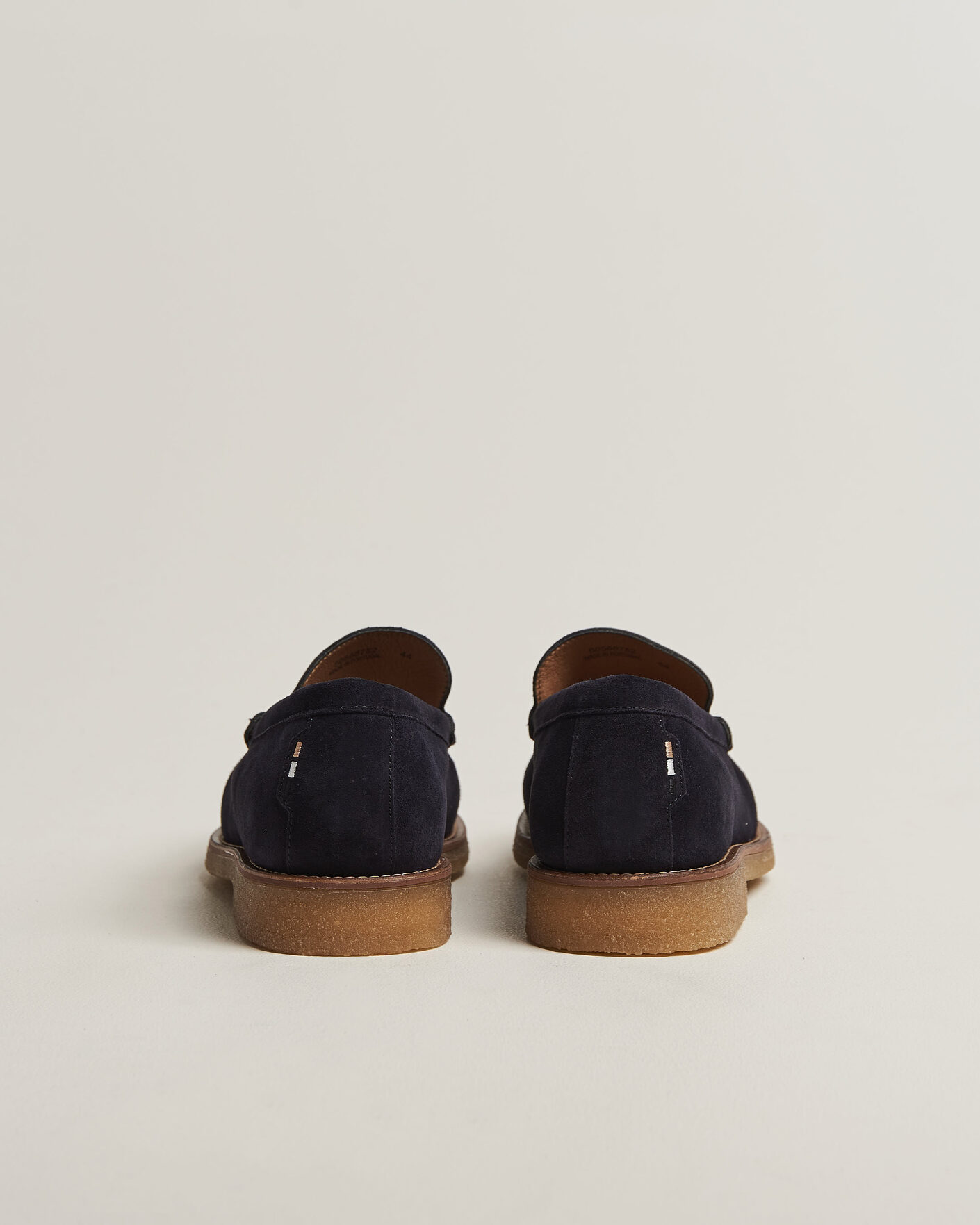 Homme | Loafers | BOSS BLACK | Kope Suede Moccasin Dark Blue