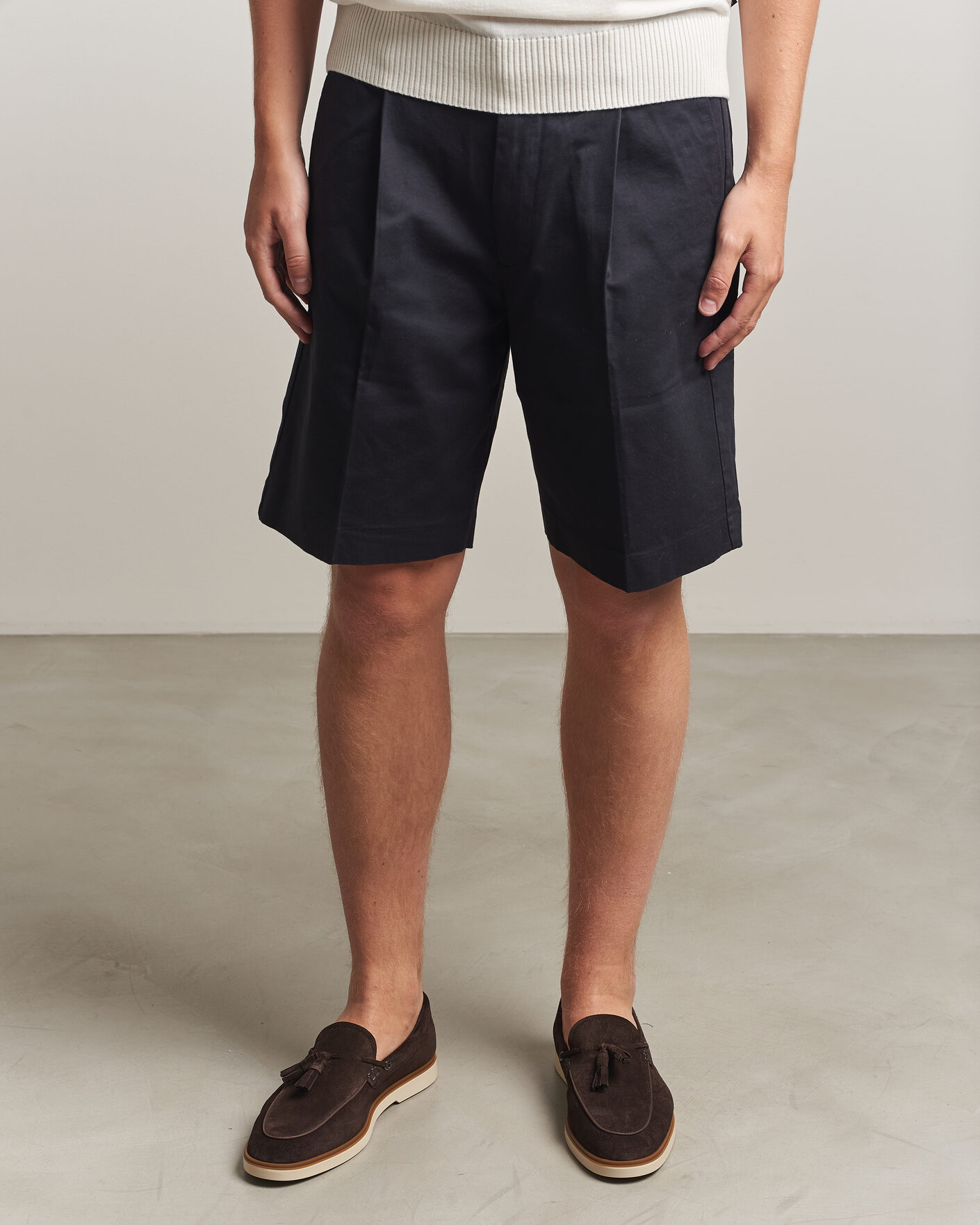 Homme | Loafers | BOSS BLACK | Hedley Suede Tassle Loafer Dark Brown
