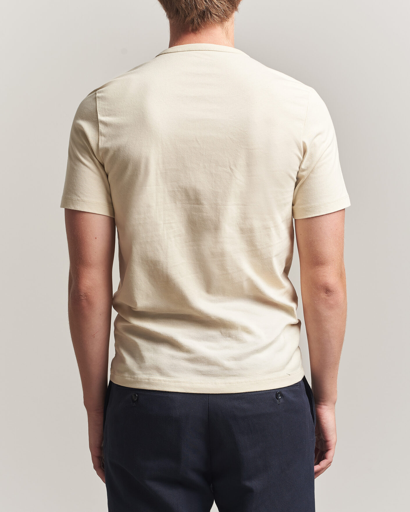 Homme | T-shirts | BOSS BLACK | 3-Pack Crew Neck T-Shirt White/Beige/Grey