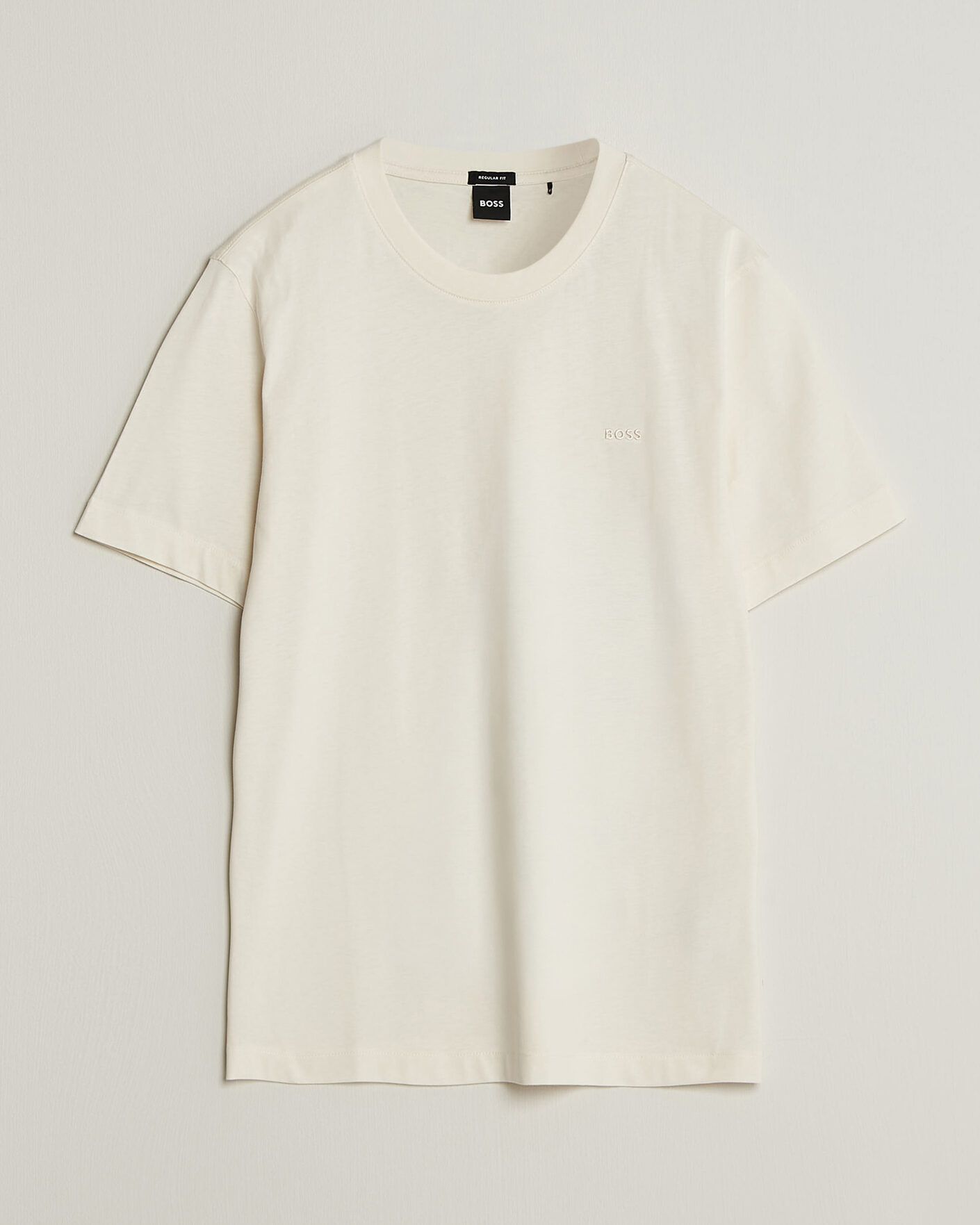 Homme | T-shirts | BOSS BLACK | Thompson Crew Neck T-Shirt Open White