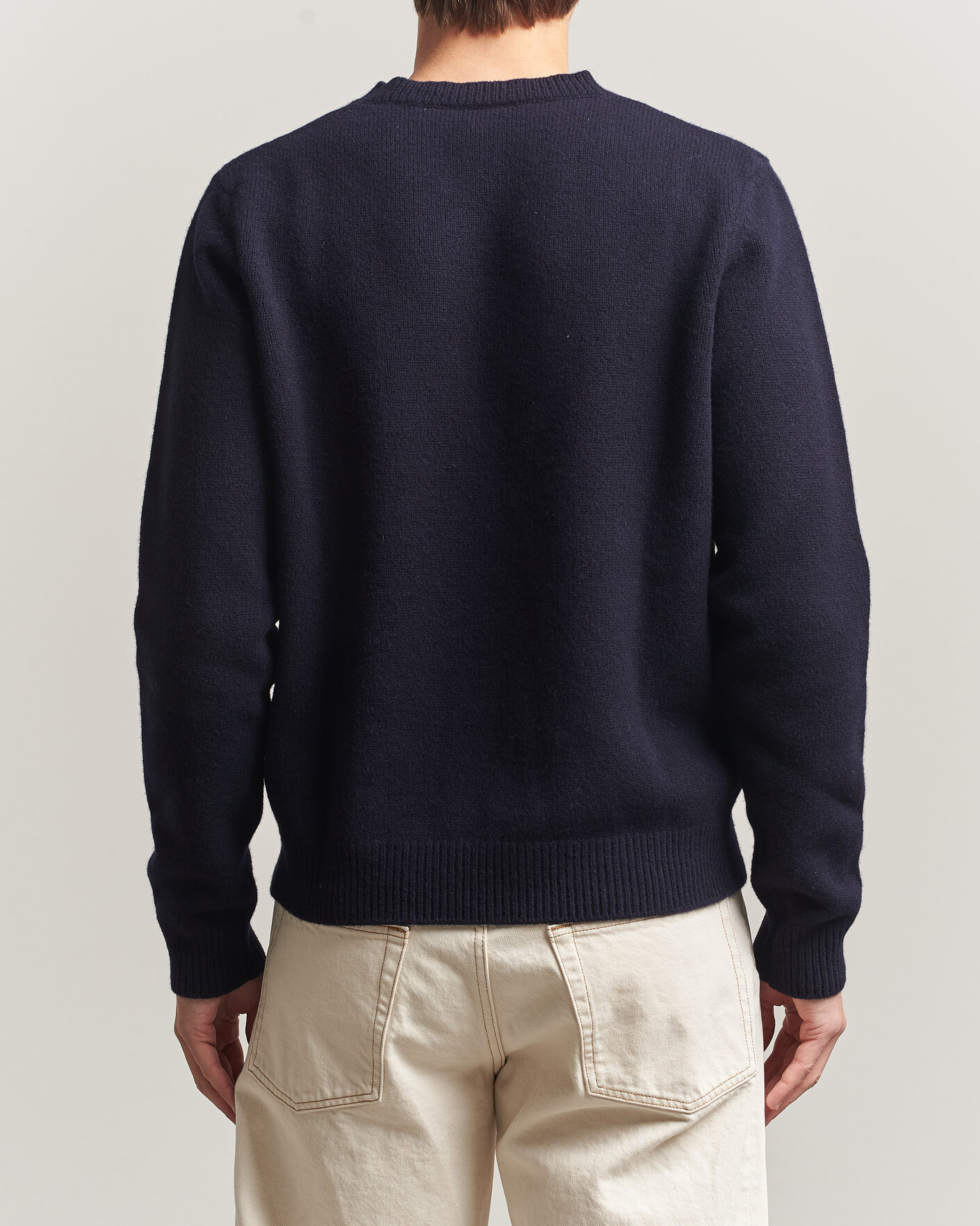 Homme | Pulls Et Tricots | A.P.C. | Edmond Wool Knitted Sweater Dark Navy