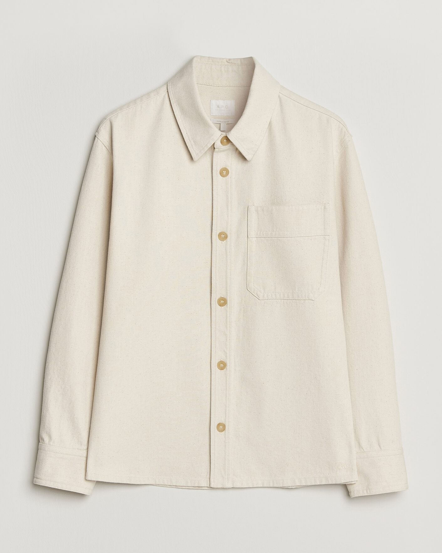 Homme | Chemises | A.P.C. | Basile Overshirt Off White